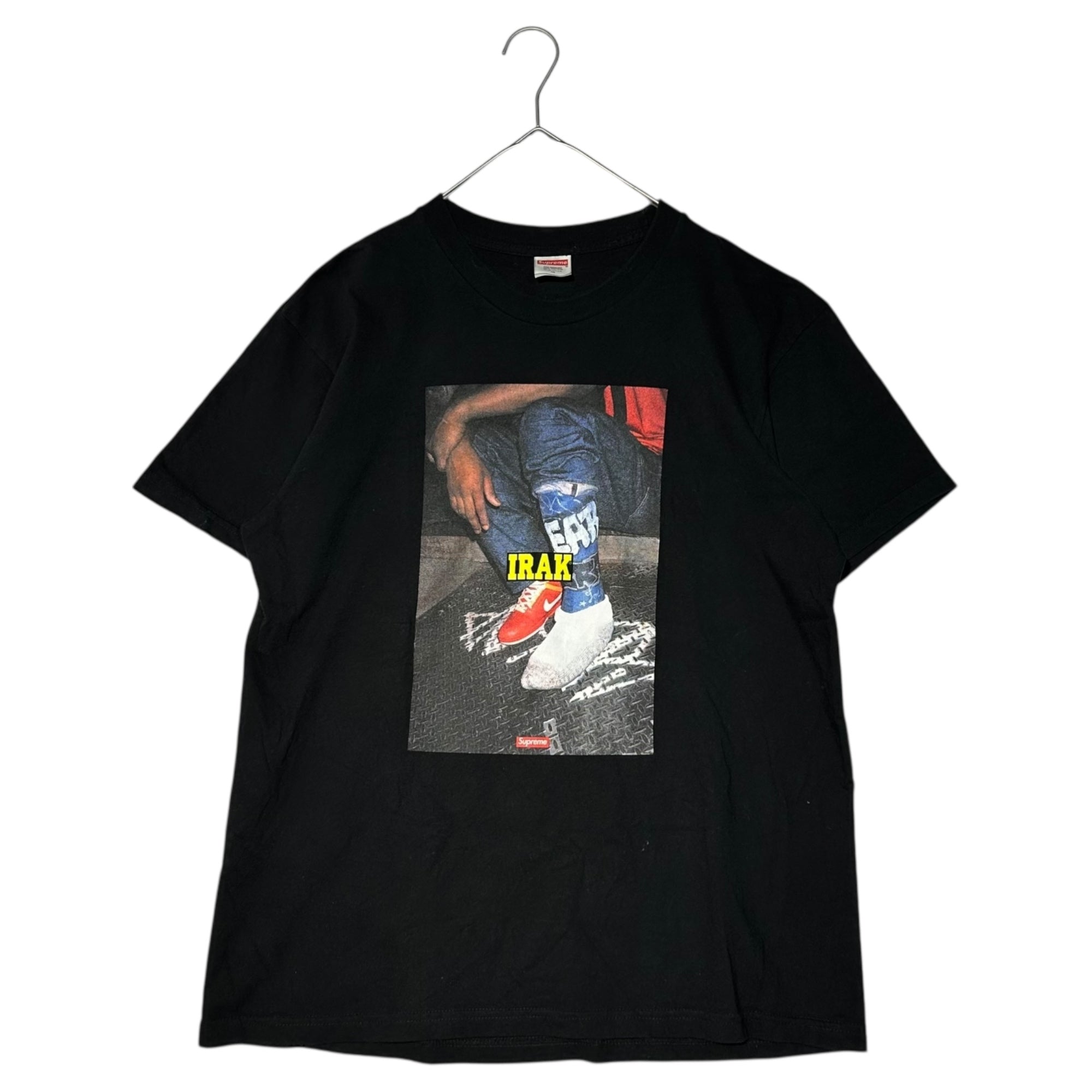 SUPREME(シュプリーム) 22FW IRAK CAST TEE プリント Tシャツ M ブラック