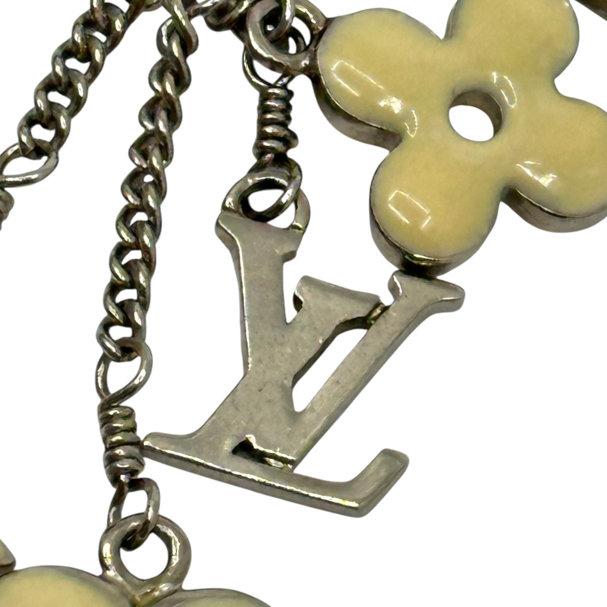 LOUIS VUITTON(ルイヴィトン) Pendentif Sweet Monogram Bronze パンダンティフ スウィート モノグラム ペンダント トップ  ブロン M65485 ホワイト