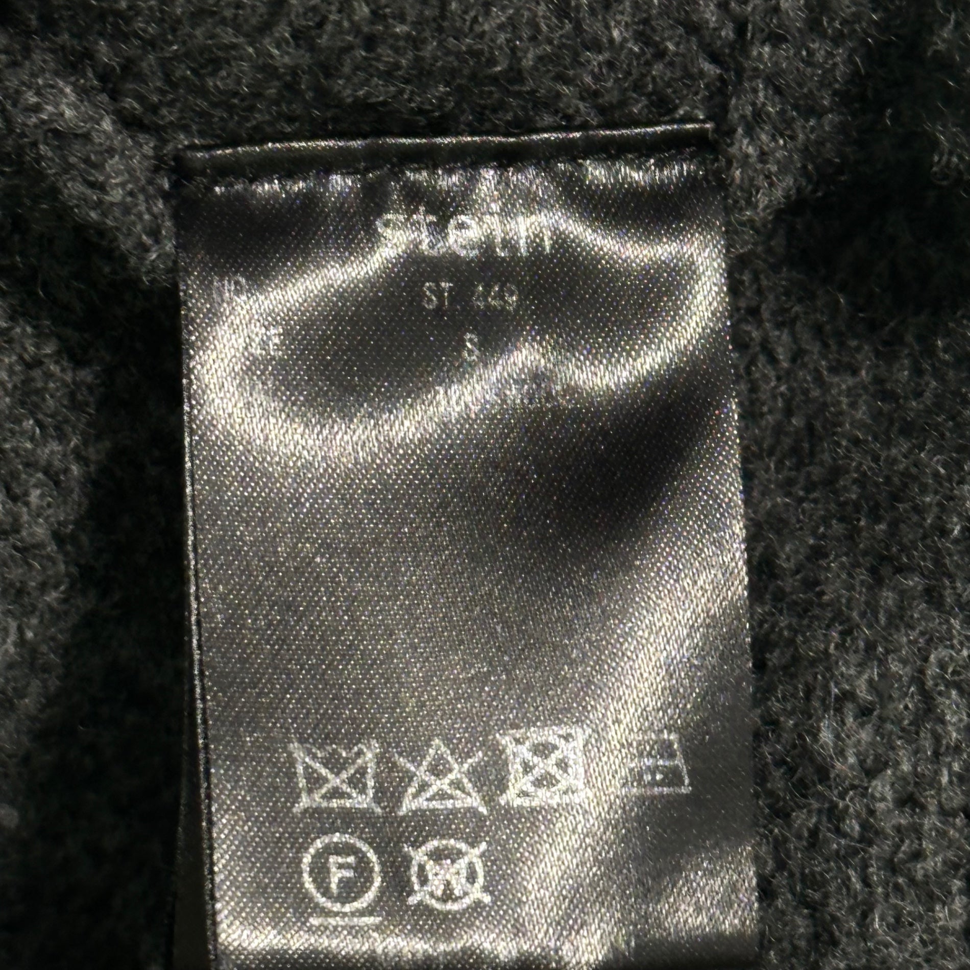 stein(シュタイン) 22AW EX FINE LAMBS CREW NECK KNIT LS ラム  ウール クルーネック ニット ST.449 S チャコールグレー