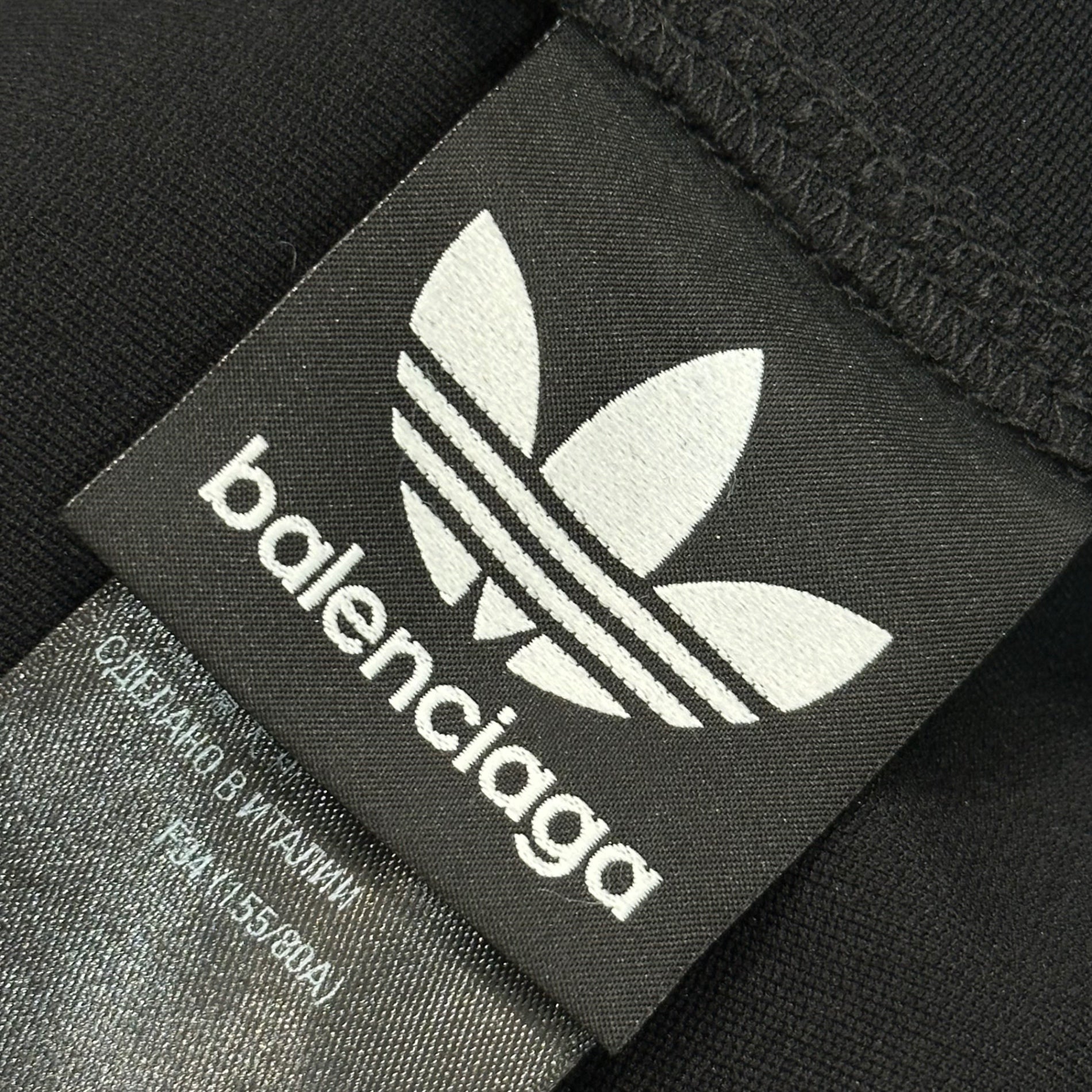 BALENCIAGA×adidas (バレンシアガ×アディダス) 3-Line Camisole Dress スリーライン キャミソール ドレス 712287 34 ブラック×ホワイト