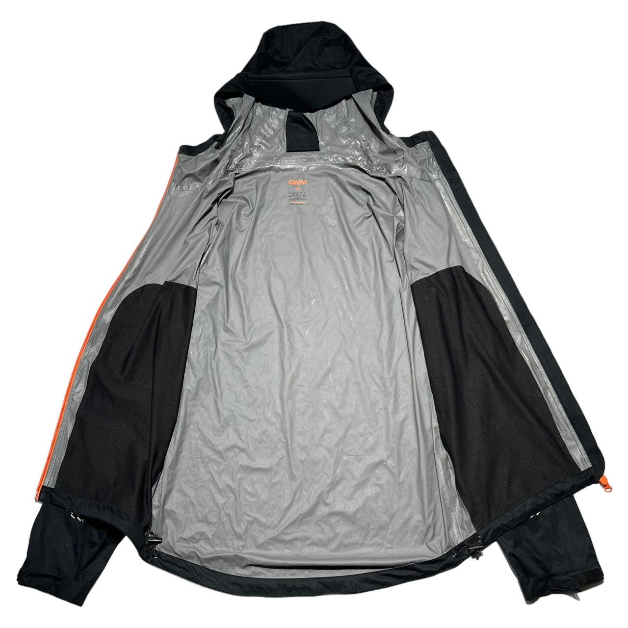 OMM(オリジナルマウンテンマラソン) Kamleika Race Jacket II カムレイカ レース ジャケット 2 M ブラック×オレンジ  マウンテンパーカー 登山 トレッキング ジャケット