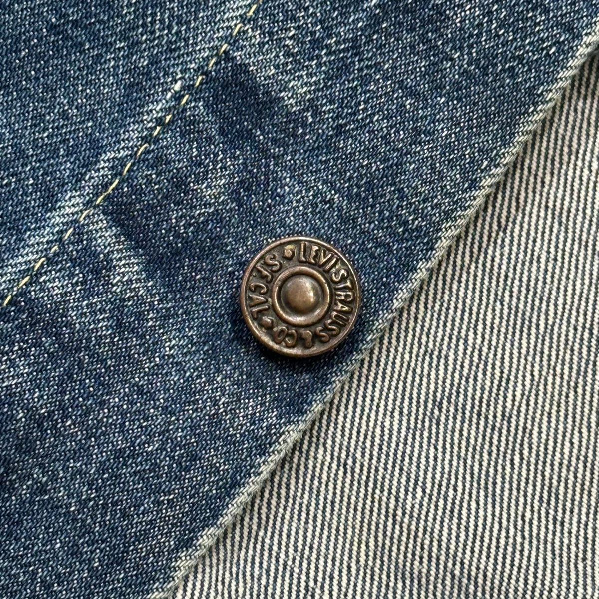 Levi's(リーバイス) 1963~1966's 558 Big E Long Denim Jacket デニム ジャケット 38 インディゴ 60's 60年代 3rd BIG E D&17刻印