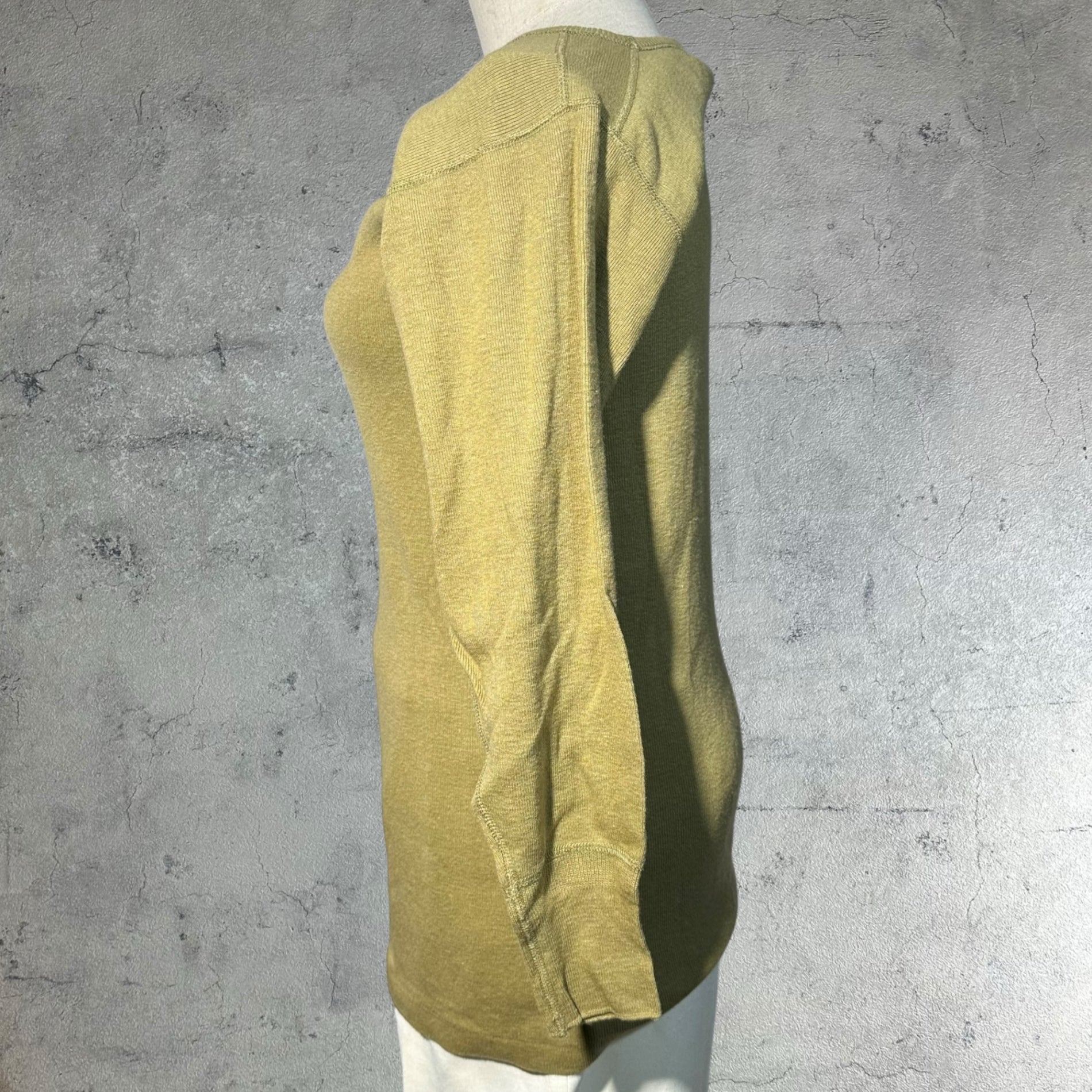 vintage(ヴィンテージ) 50's US ARMY wool thermal shirt 50年代 アメリカ軍 ウール サーマルシャツ カーキ