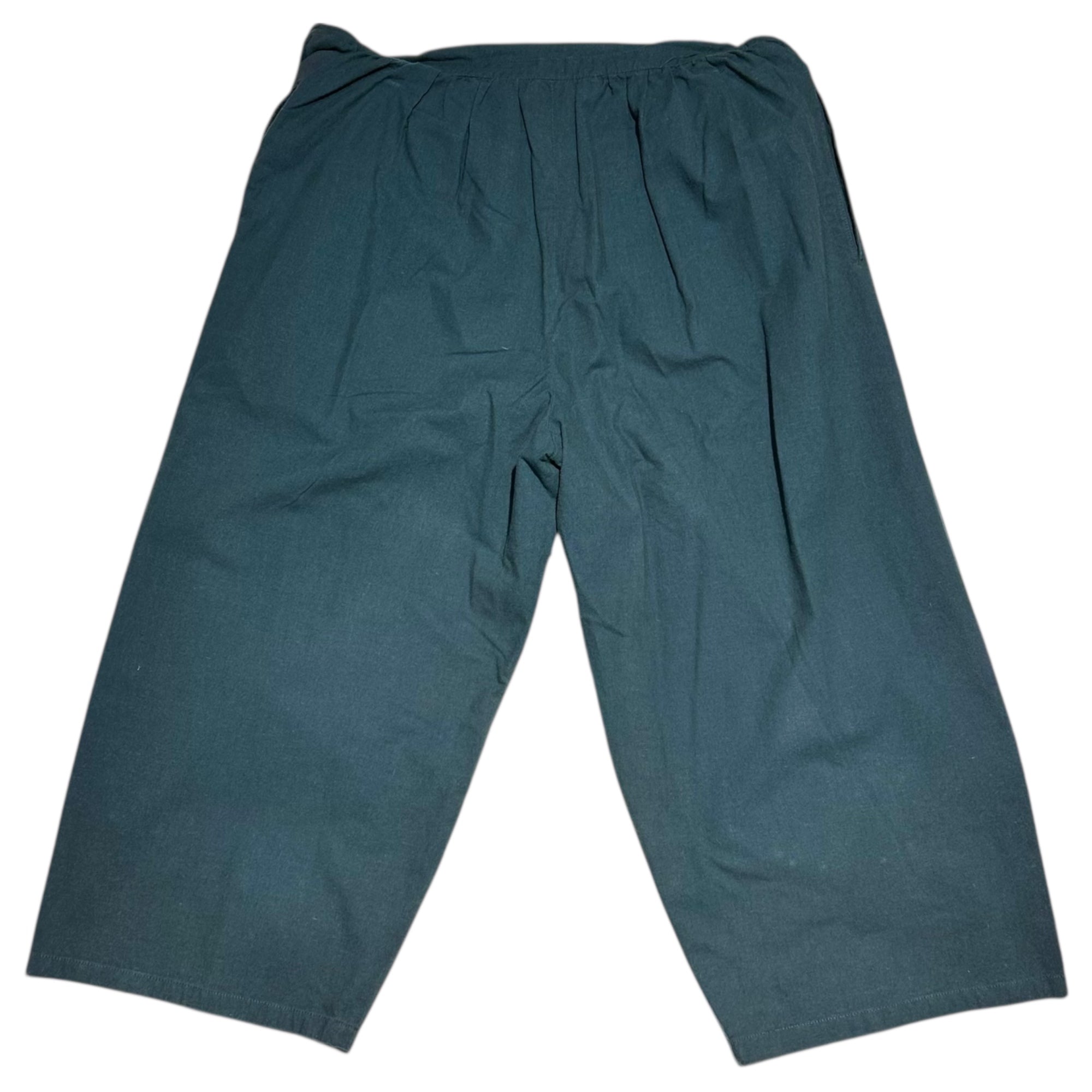 COMME des GARCONS(コムデギャルソン) 80's Wrap Skirt Layered Shorts 80年代 巻きスカート レイヤード ハーフパンツ P-110310 FREE ブルーグレー 川久保玲 本人期