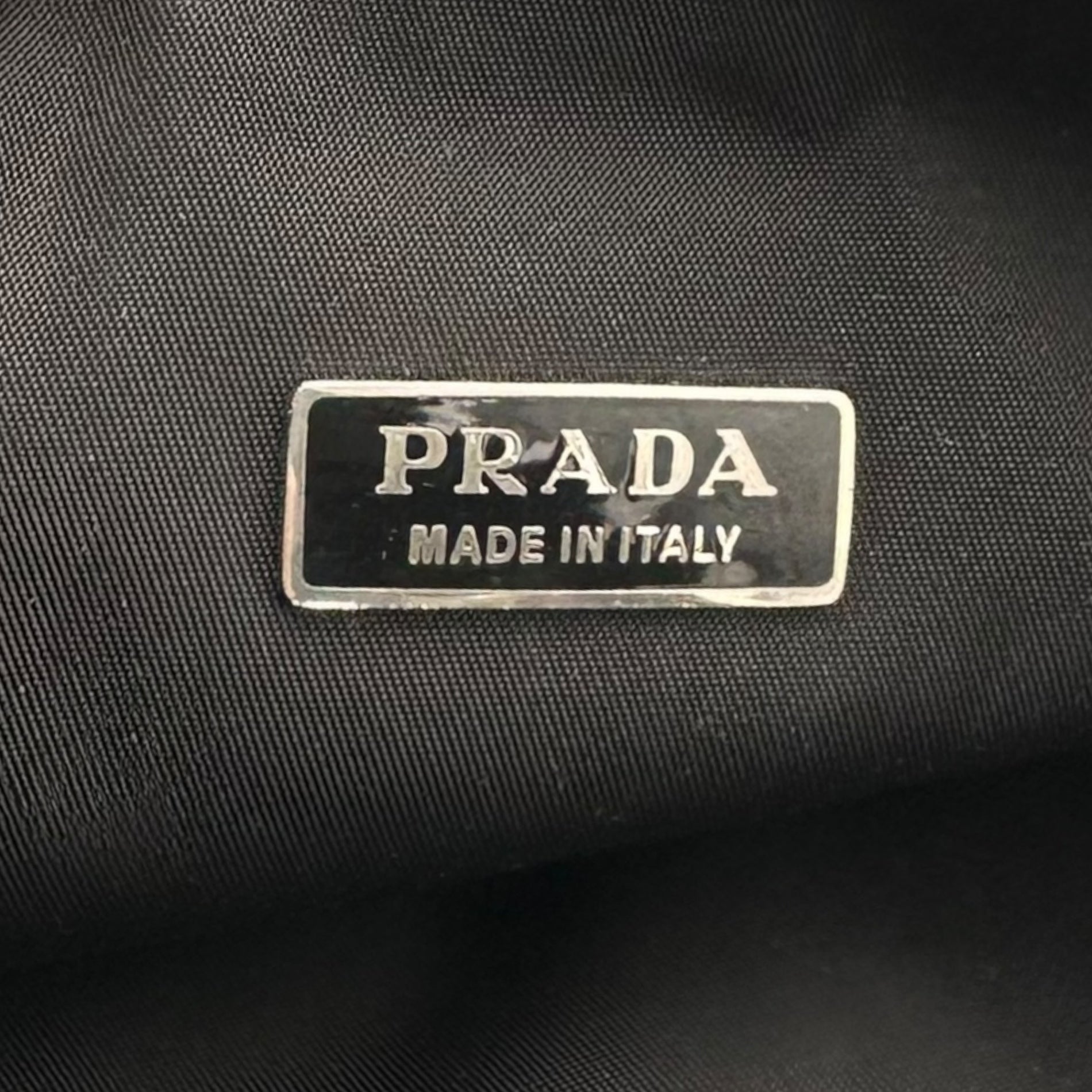 PRADA(プラダ) Accessory Pouch Mini Handbag アクセサリー ポーチ ミニ ハンド バッグ ブラック