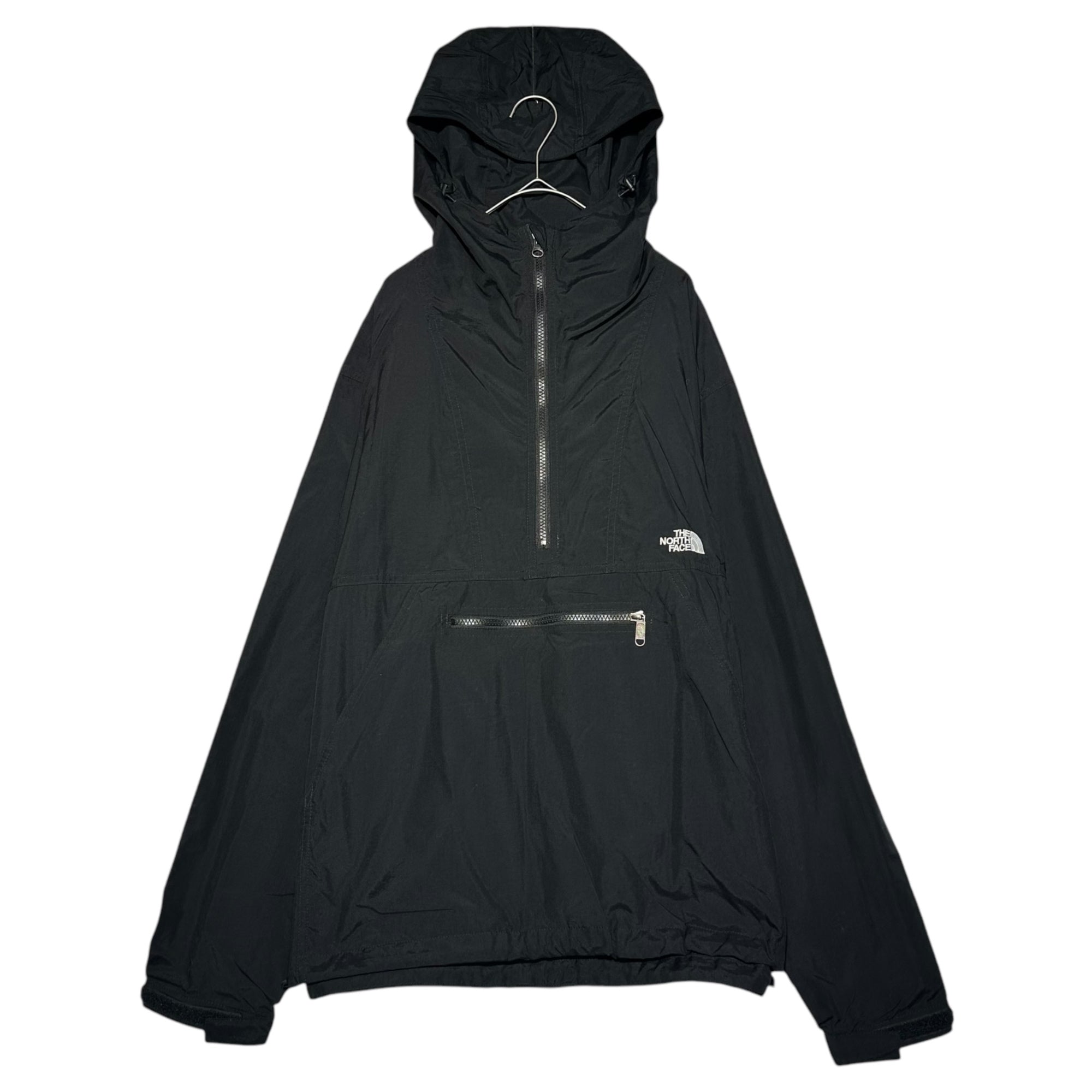 THE NORTH FACE(ノースフェイス) COMPACT ANORAK コンパクト アノラック NP22333 L ブラック パーカー ジャケット アウトドア