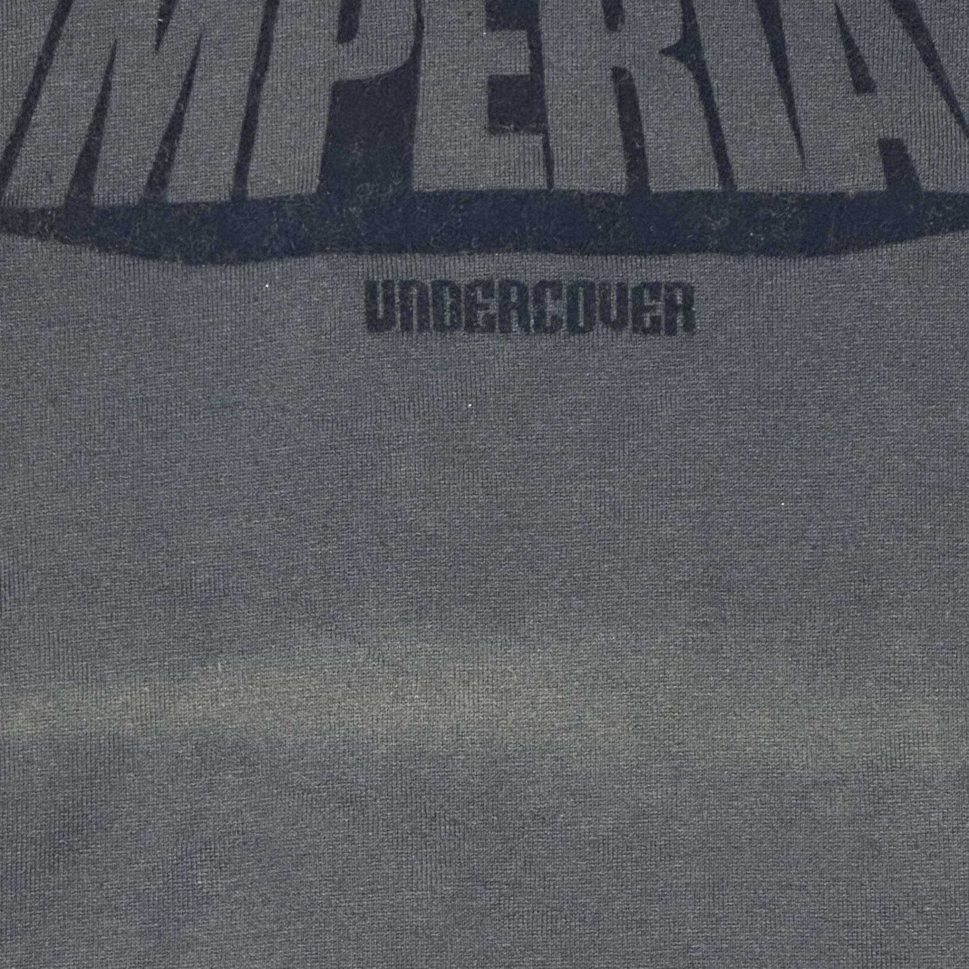 UNDERCOVER(アンダーカバー) 00AW THE IMPERIAL PRINT T-SHIRT インペリアル プリント Tシャツ M ネイビー