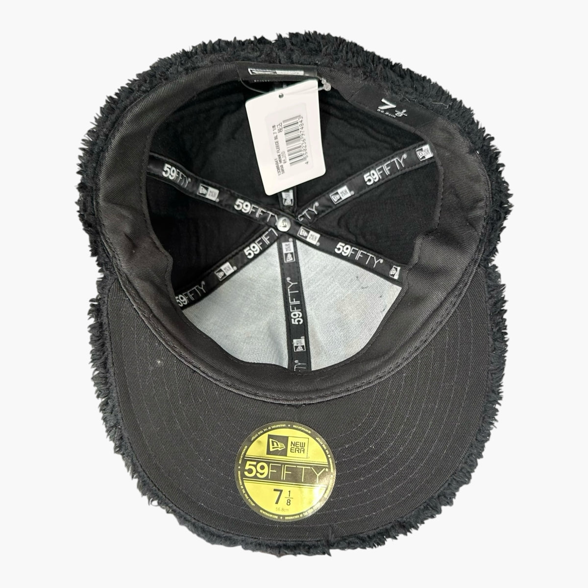 NEW ERA(ニューエラ) 5950 MINK FLEECE BL 7 1/8 ベースボール キャップ ボア フリース 7 1/8 ブラック 帽子