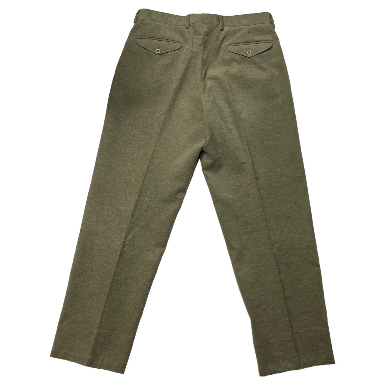 HERMES(エルメス)  suede touch trousers/スウェードタッチトラウザー/パンツ/スラックス 52(XLサイズ程度) ベージュ×オレンジ エルメスジャポンタグ