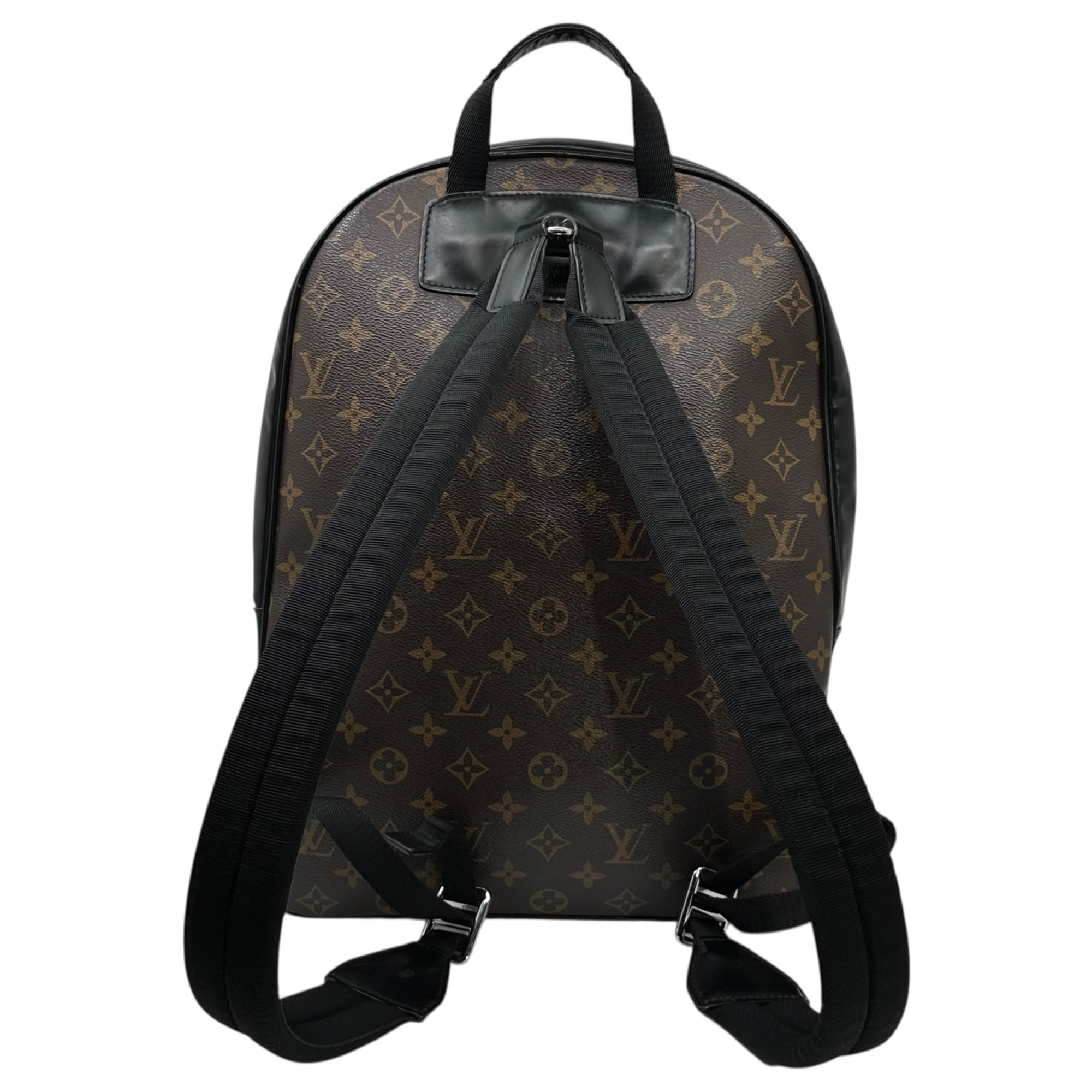 LOUIS VUITTON(ルイヴィトン) モノグラム・マカサー ジョッシュ リュック デイパック バックパック 型番：M41530 ブラウン×ブラック 製造番号：SP1199