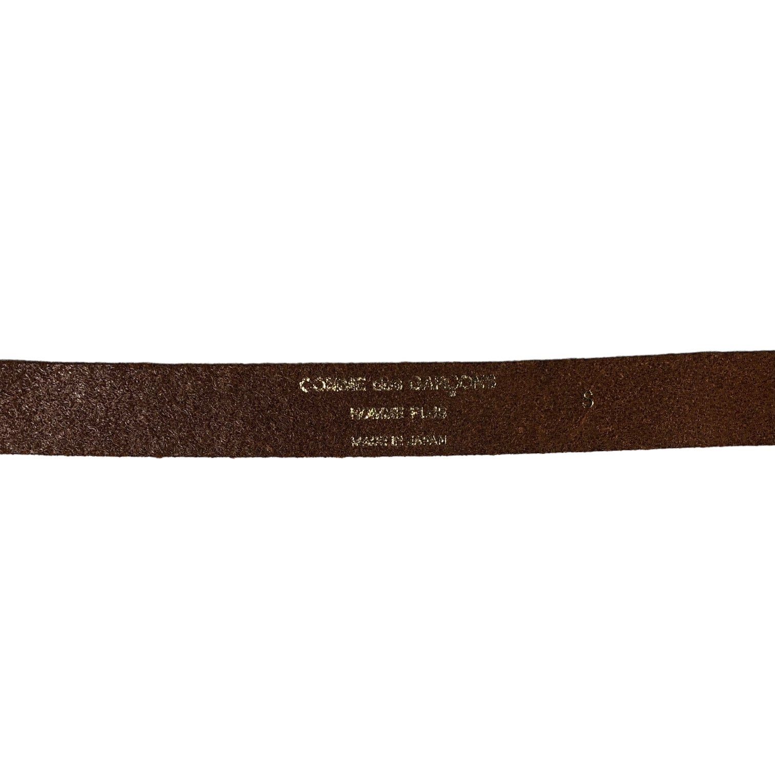 COMME des GARCONS HOMME PLUS(コムデギャルソンオムプリュス) green color leather belt  グリーンカラー レザー ベルト PF-K304 S グリーン 本革