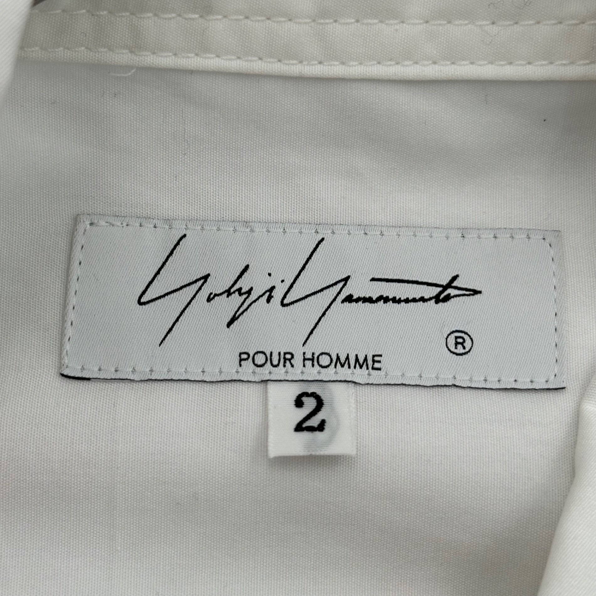 YOHJI YAMAMOTO POUR HOMME(ヨウジヤマモトプールオム) 24SS BACK