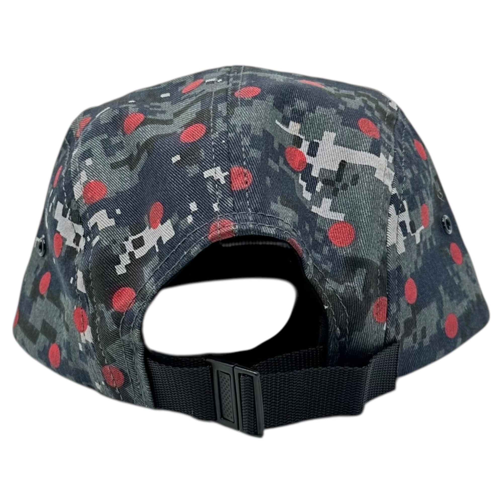 SUPREME × COMME des GARCONS SHIRT(シュプリーム × コムデギャルソンシャツ) 13SS Comme des Garcons SHIRT Camp Cap コムデギャルソンシャツ キャンプ キャップ デジカモ ネイビー×レッド