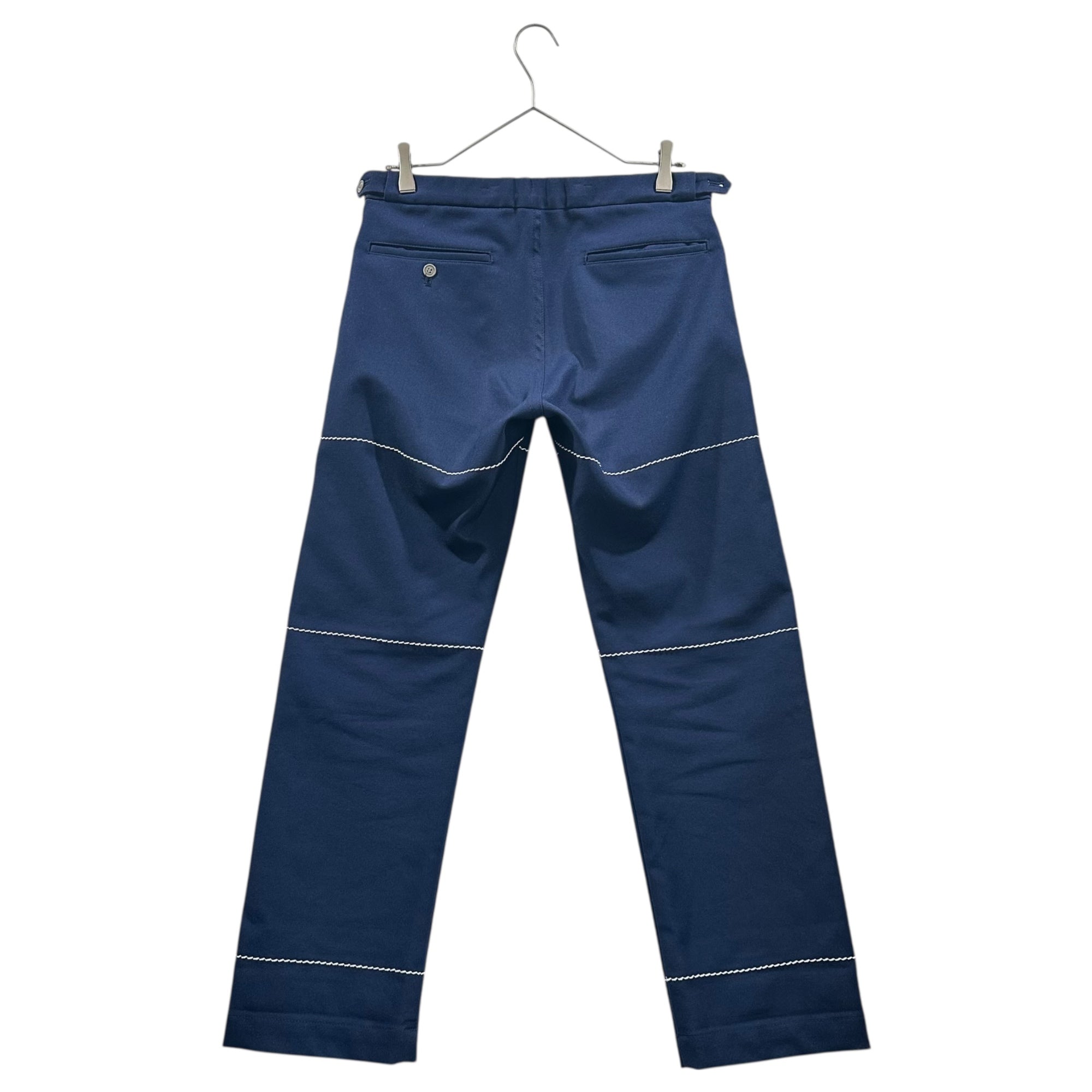 COMME des GARCONS HOMME PLUS(コムデギャルソンオムプリュス) 99AW Souvenir Kitsch stitch Pants スーベニールキッチュ期 ステッチ パンツ PP-04004S S ネイビー AD1999 90's