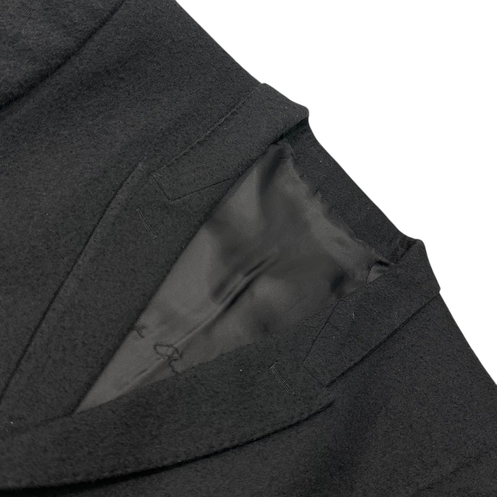 Rick Owens(リックオウエンス) Cotton-Wool Brushed 1B Blazer Jacket