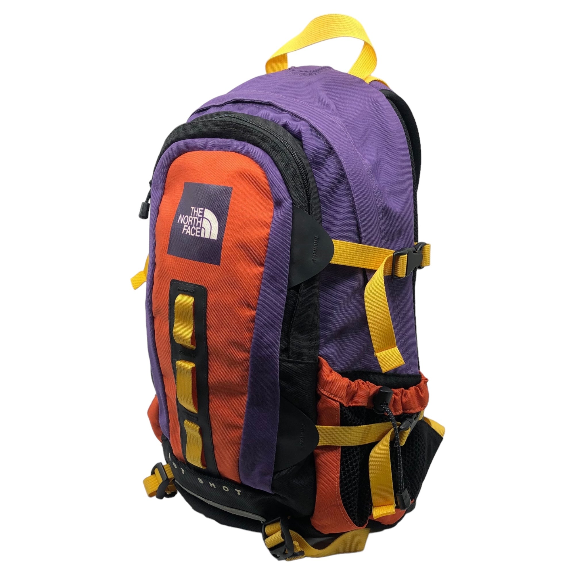 THE NORTH FACE(ノースフェイス) HOT SHOT SE SMALL backpack リュック NM07006 33L  レッド×パープル バックパック リュック 廃版モデル