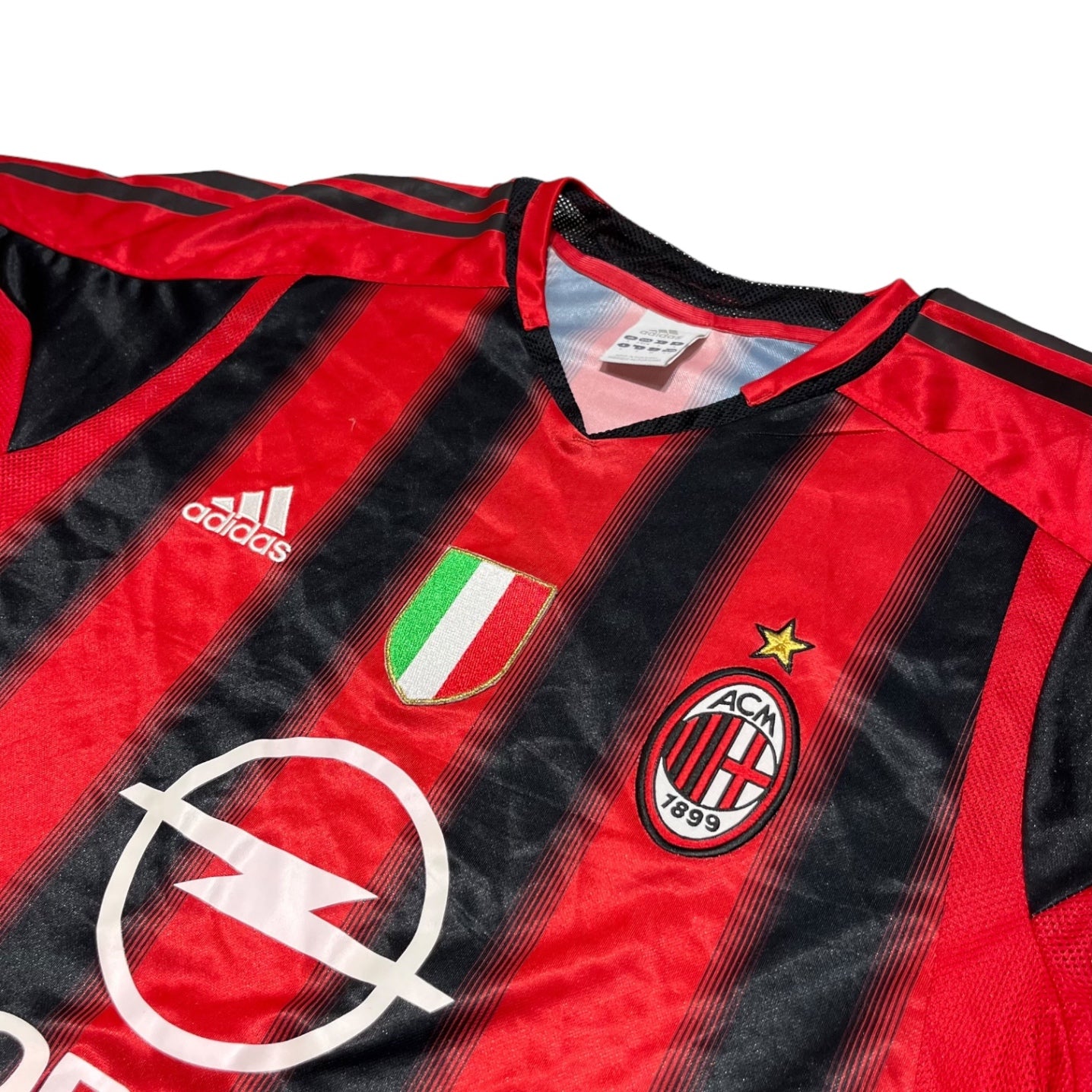 adidas(アディダス) AC MILAN REPLICA SHIRT ACミラン レプリカ シャツ シェフチェンコ S レッド ゲーム Tシャツ