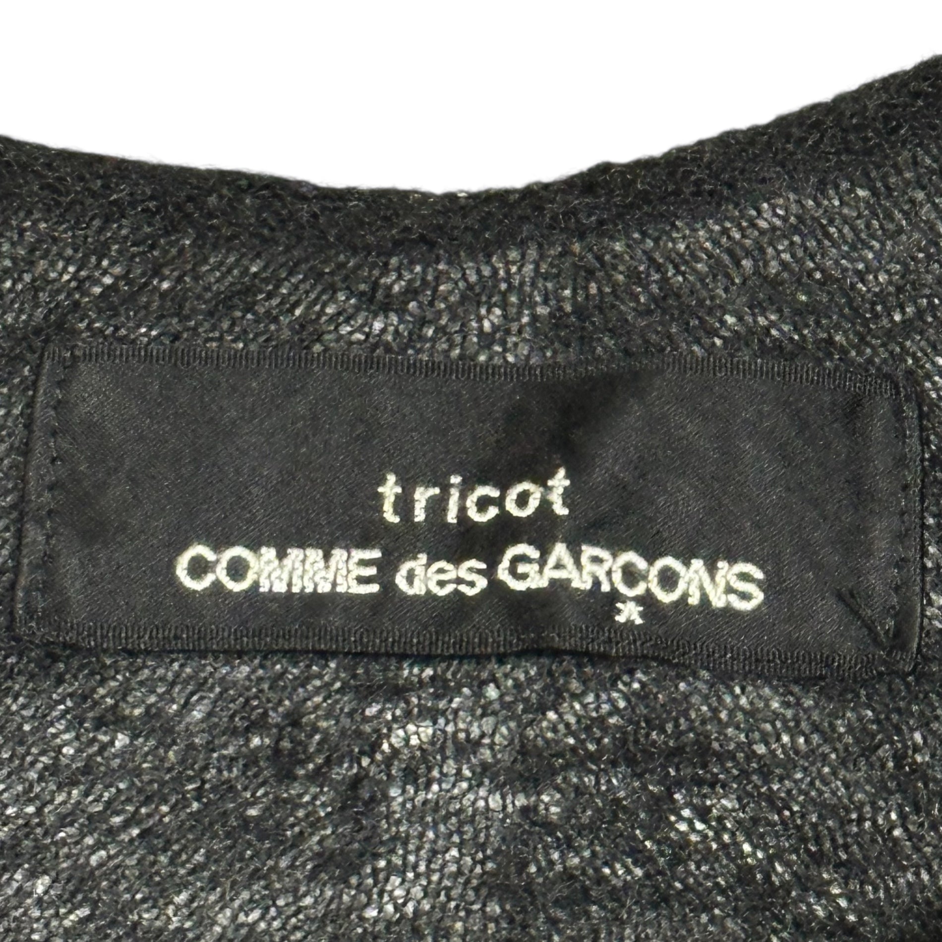tricot COMME des GARCONS(トリココムデギャルソン) Deformed mohair knit pullover 変形 モヘヤ ニット プルオーバー FREE ブラック