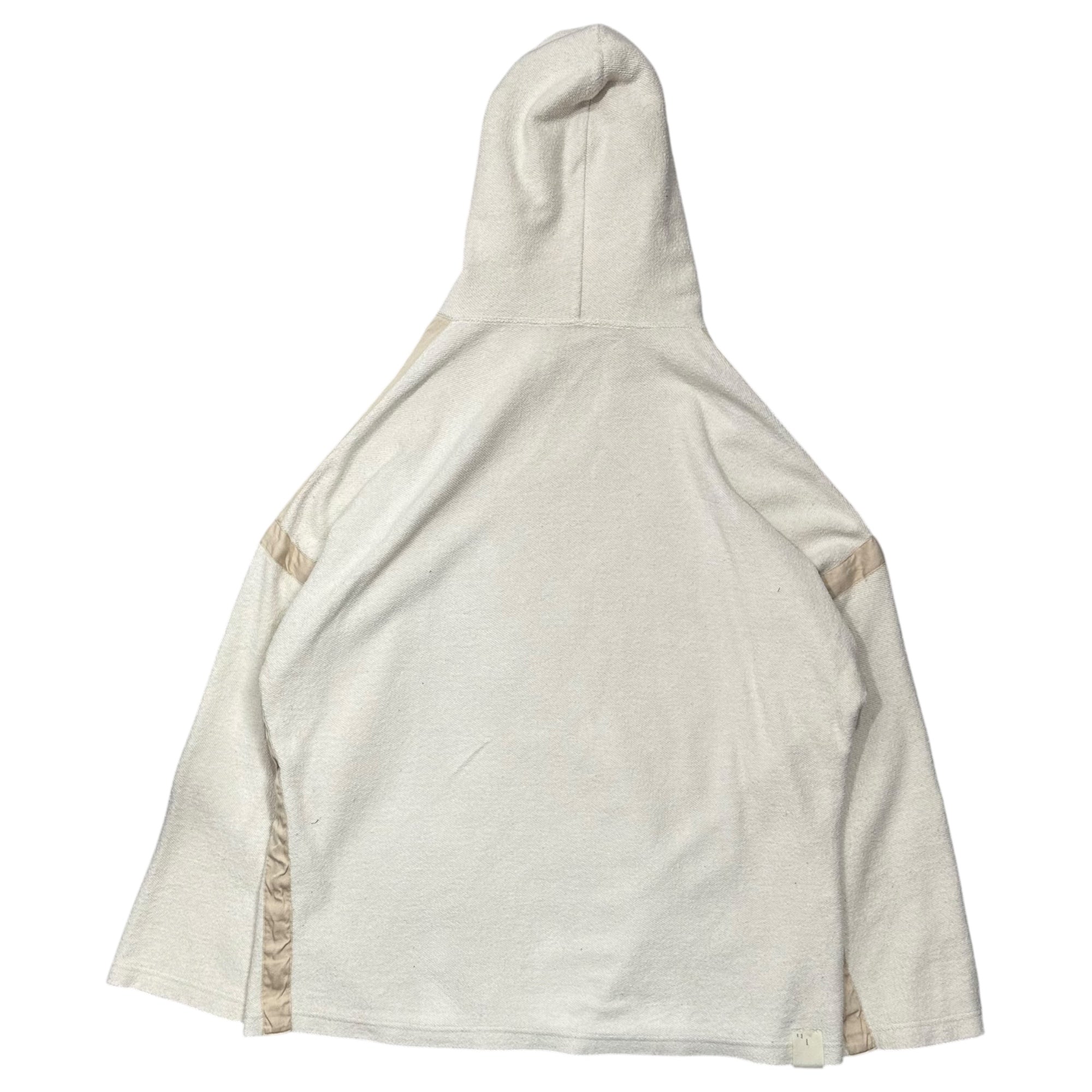 N.HOOLYWOOD(エヌハリウッド ミスターハリウッド) 2020SS Inside-Out Pullover Hoodie インサイドアウト プルオーバー パーカー 1201-CS03-078 36(S程度) アイボリー