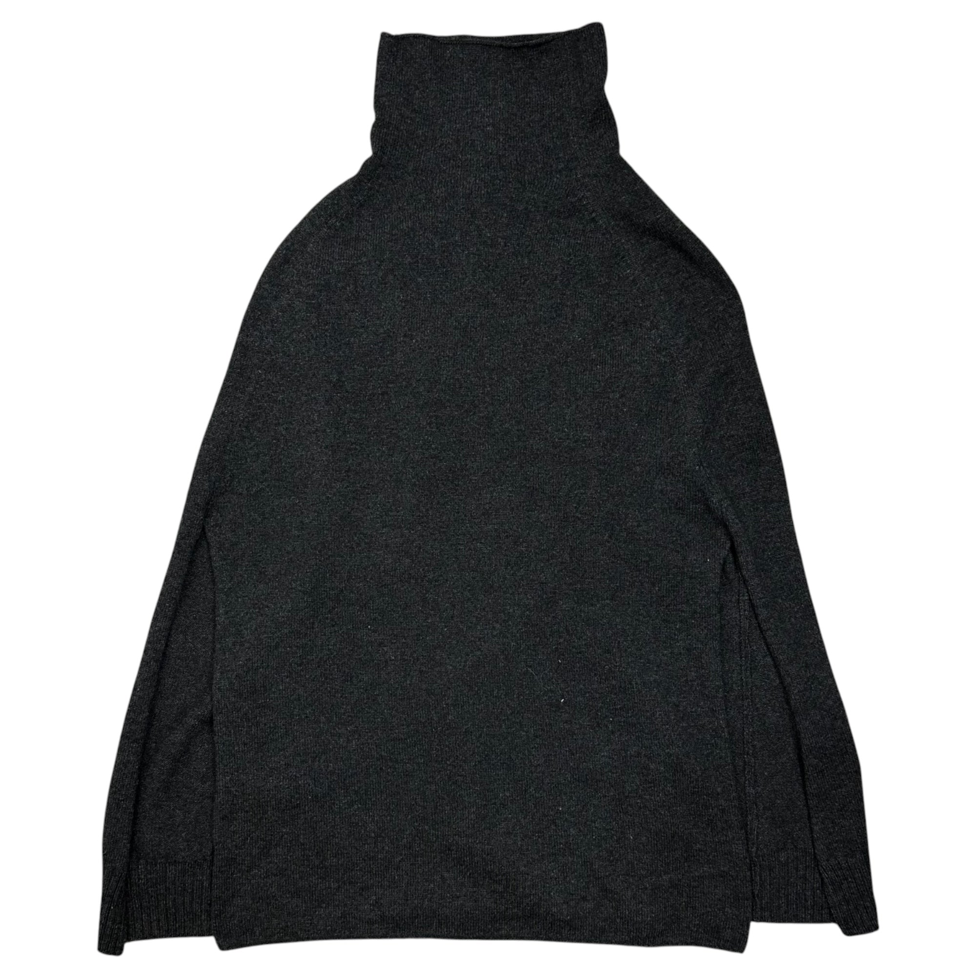 evam eva(エヴァムエヴァ) slit poncho スリット入り ポンチョ
