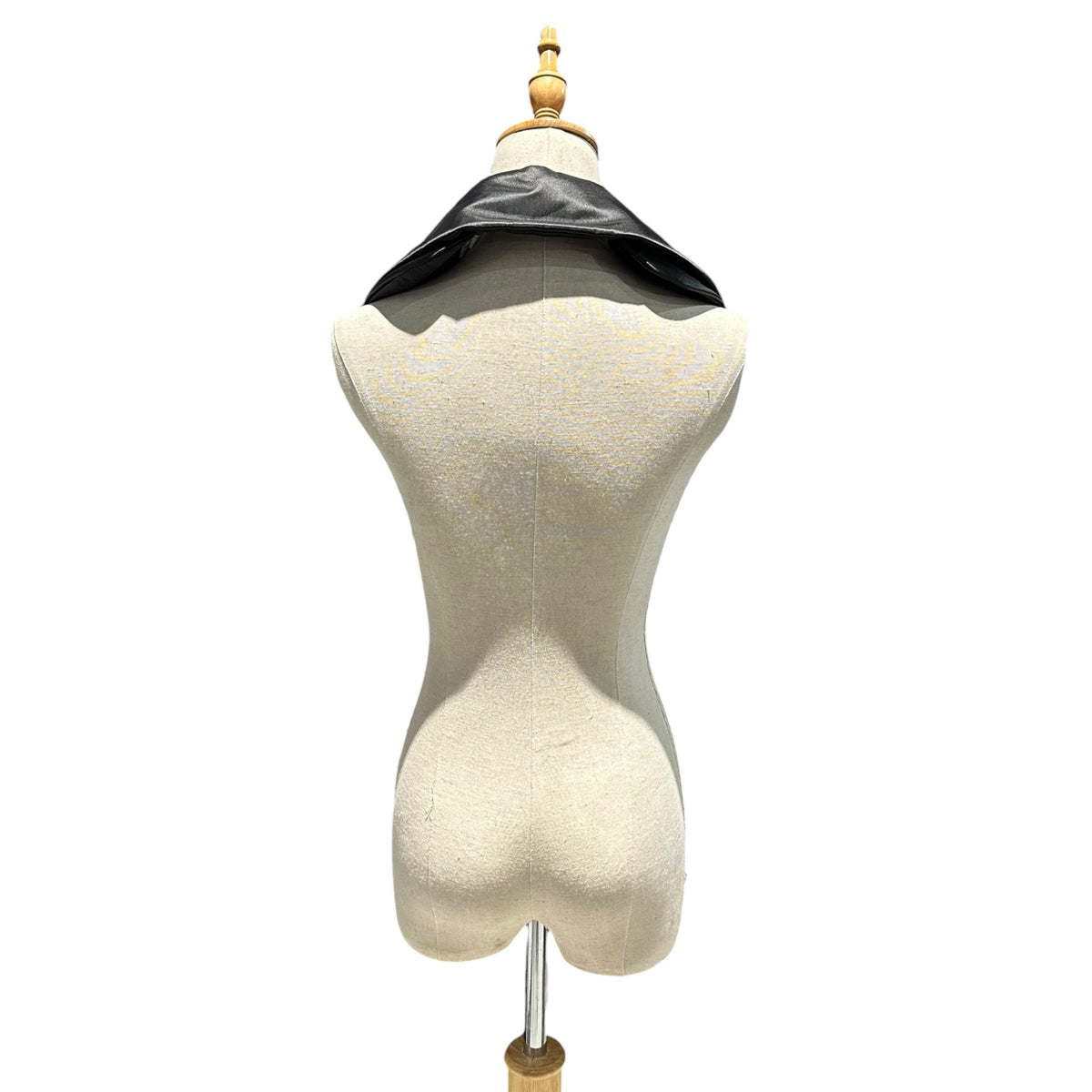 COMME des GARCONS(コムデギャルソン) Satin-Fabric Layered Detachable Collar サテン 地 レイヤード つけ襟 GR-B008 XS ブラック