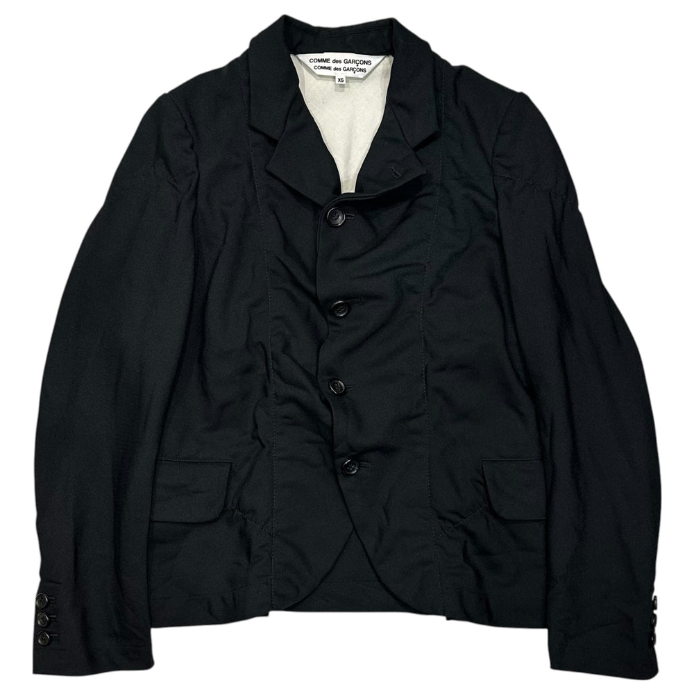 COMME des GARCONS COMME des GARCONS(コムデギャルソンコムデギャルソン) 2020SS Esther L/S Jacket エステル 長袖 ジャケット RE-J019 XS ブラック AD2019