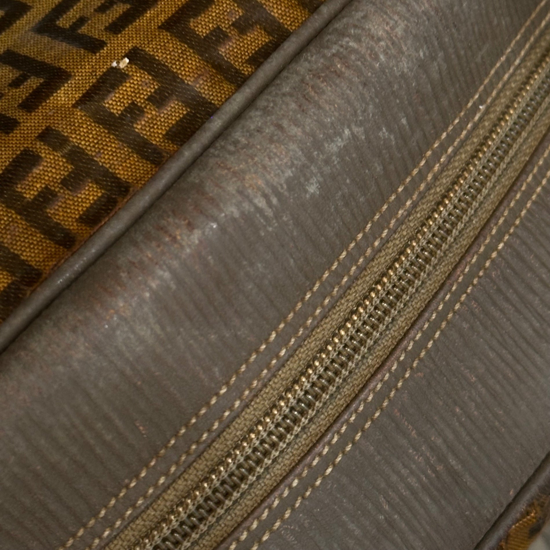 FENDI(フェンディ) Zucchino PVC Shoulder Bag ズッキーノ柄 PVC