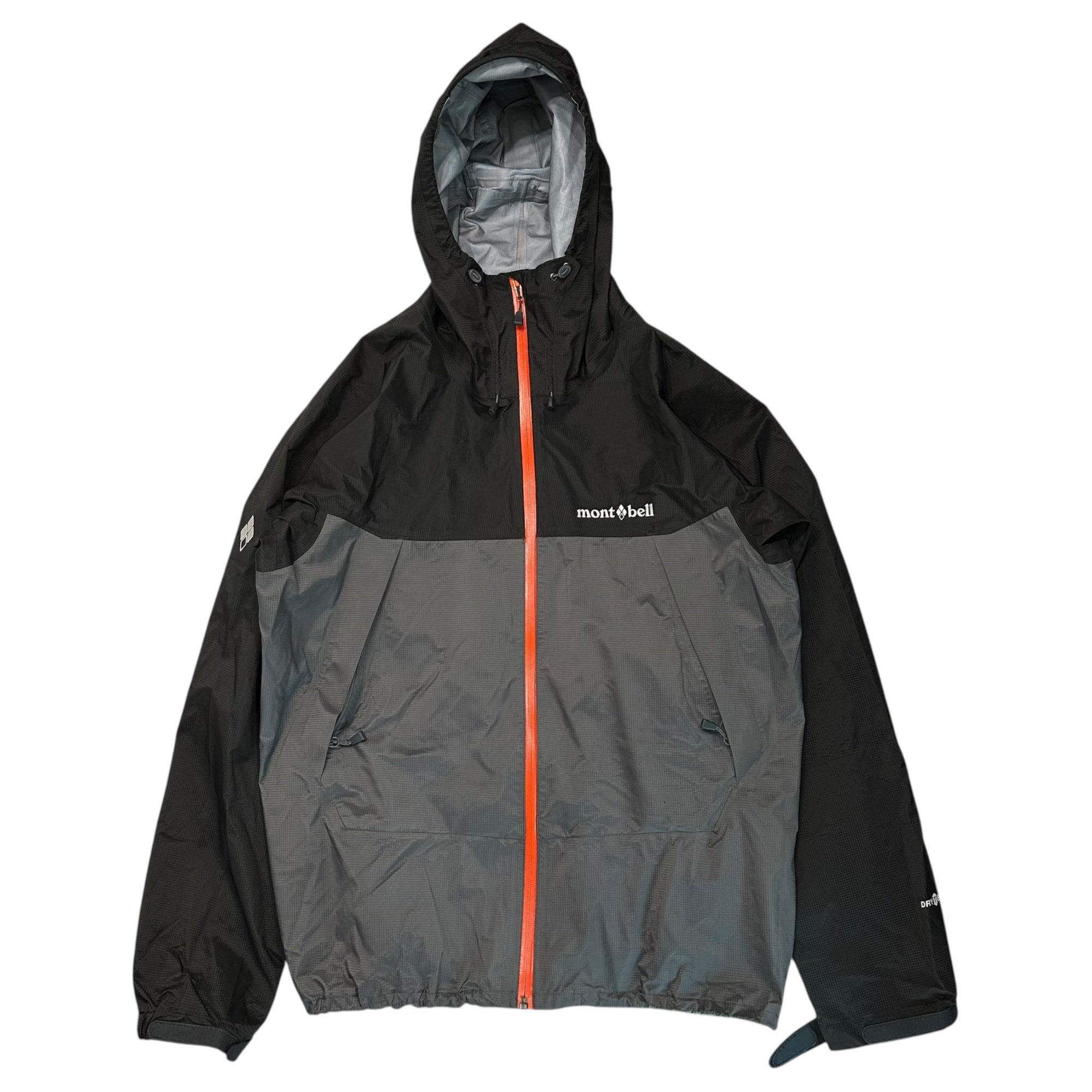 mont-bell(モンベル) Thunder Pass Jacket Men's サンダー パス ジャケット 1128635 L グレー×ブラック×オレンジ