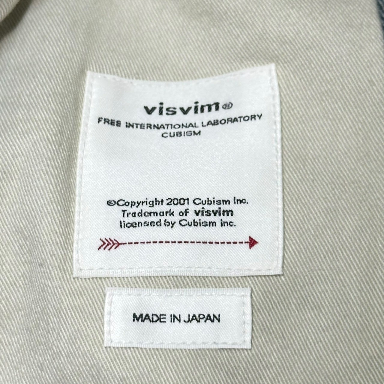 VISVIM(ビズビム/ヴィズヴィム) 23SS SS JOURNEYMAN PANTS TACKED CRASH ダメージ加工 ジャーニーマン デニム パンツ 0123305005002 2 ライトインディゴ