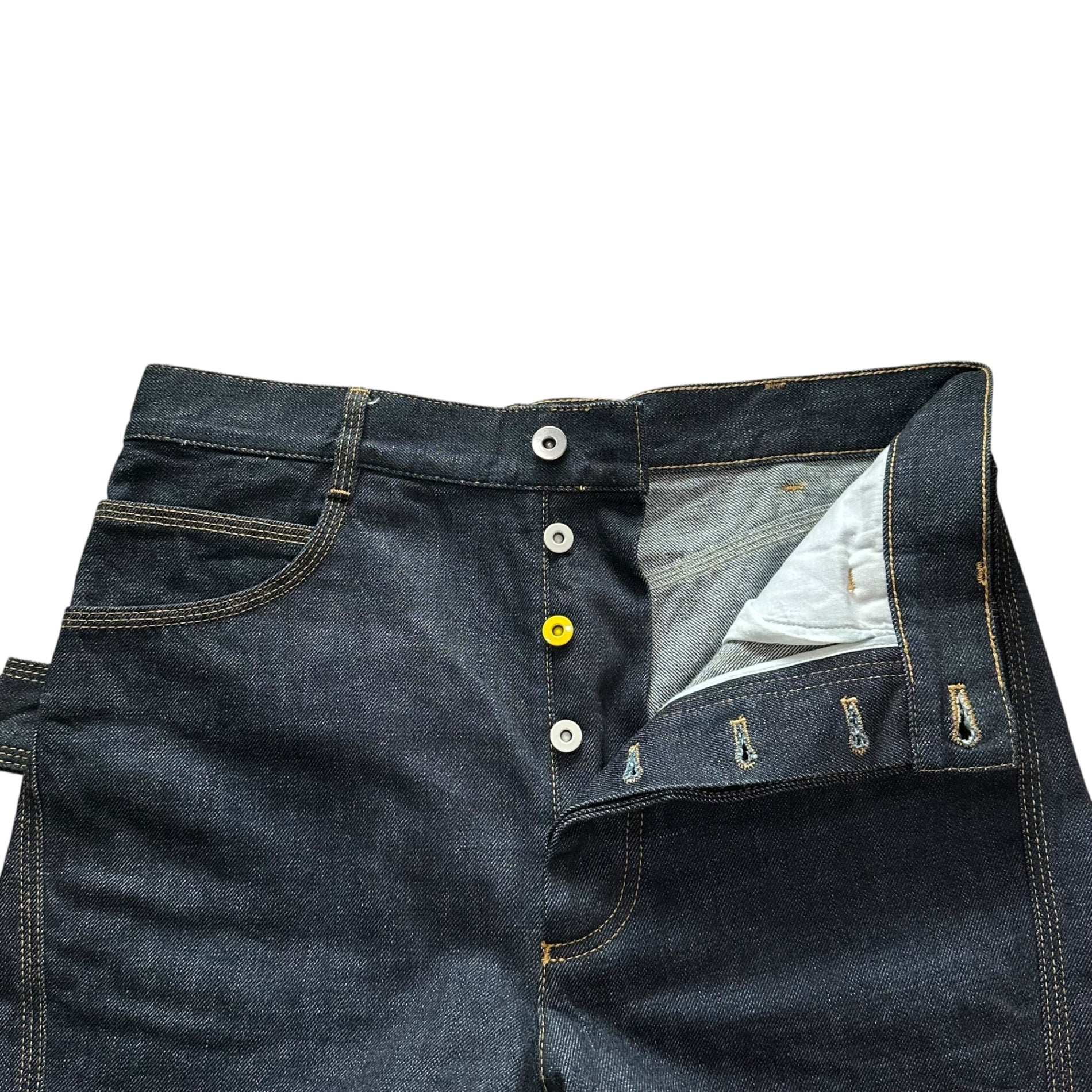 BOTTEGA VENETA(ボッテガヴェネタ) 20SS Fly Front Low-Rise Denim フライ フロント ローウエスト デニム パンツ C-EPBV-2020-1302 44 インディゴ 648703 V08Y0