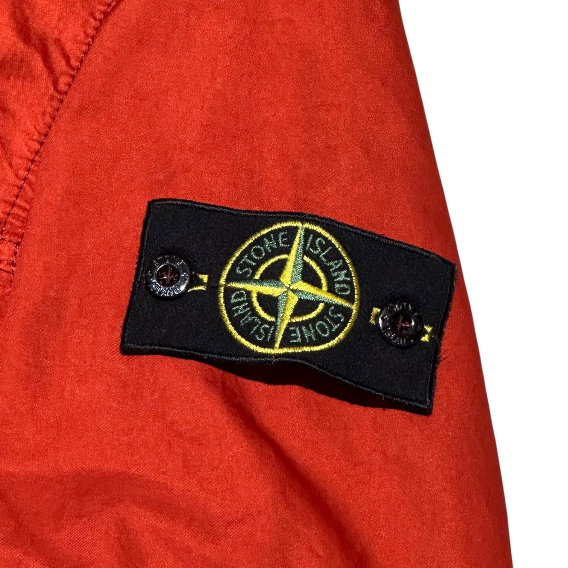 STONE ISLAND(ストーンアイランド) 14AW David TC Double Lined Felt Hood Mid Parka デイビッド TC ダブルライニング フェルトフード ミッドパーカー 611543949 L オレンジ 名作