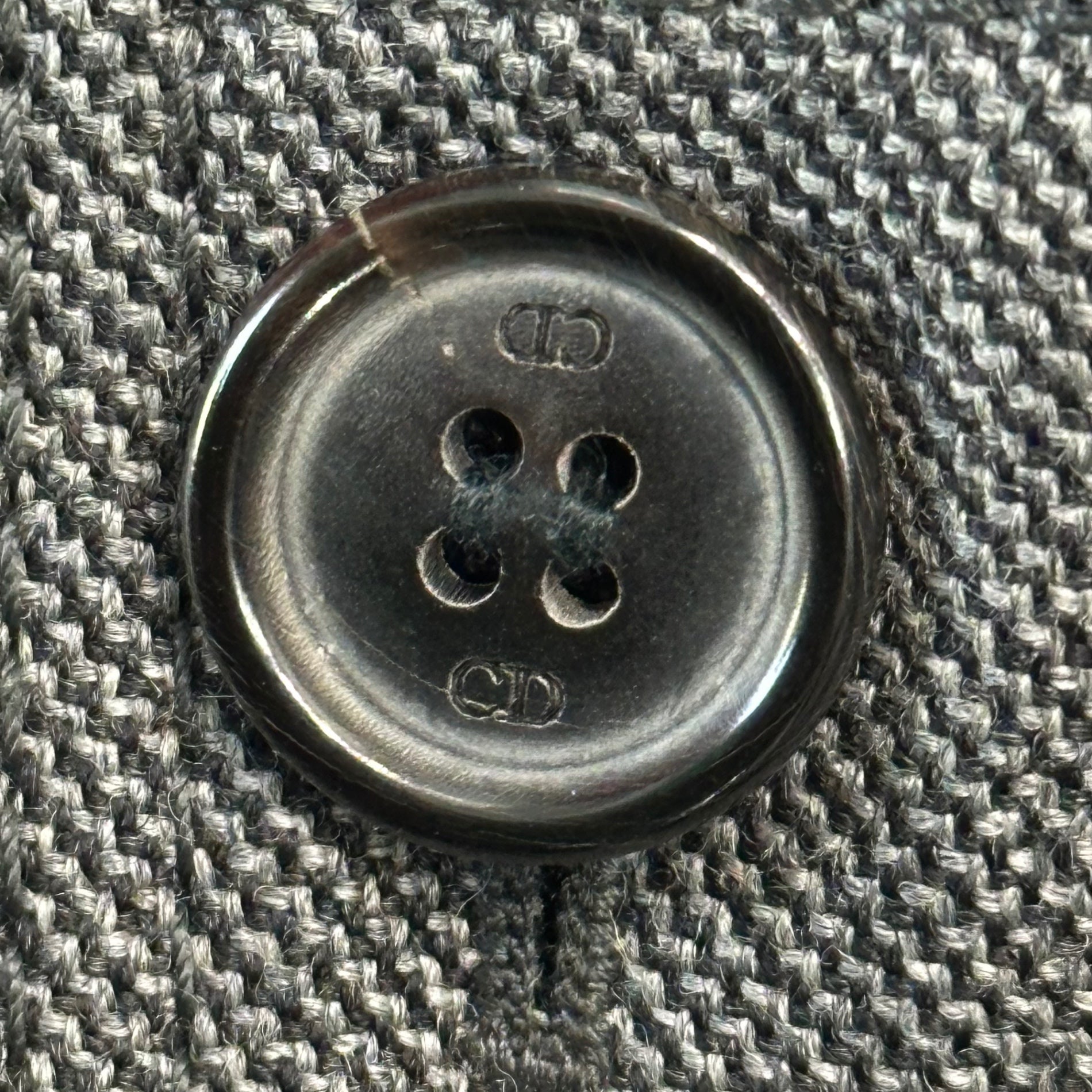 Dior HOMME(ディオールオム) 04AW by Hedi Slimane victim期 Rider's Belted Tailored Jacket ライダース ベルテッド テーラード ジャケット 4HH1020422 44 グレー×ブラック アーカイブ エディ期 コレクションランウェイ着用品 稀少品