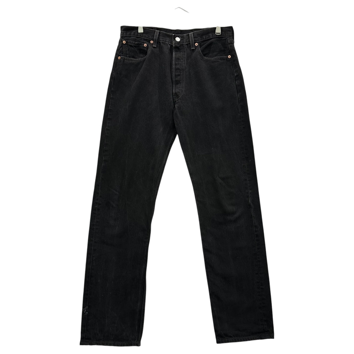 Levi's(リーバイス) 1990's~2000's 501 Overdyed Black Denim Pants 後染め ブラック デニム パンツ W33 L34 ブラック 90年代後半～ ボタン裏647 メキシコ製
