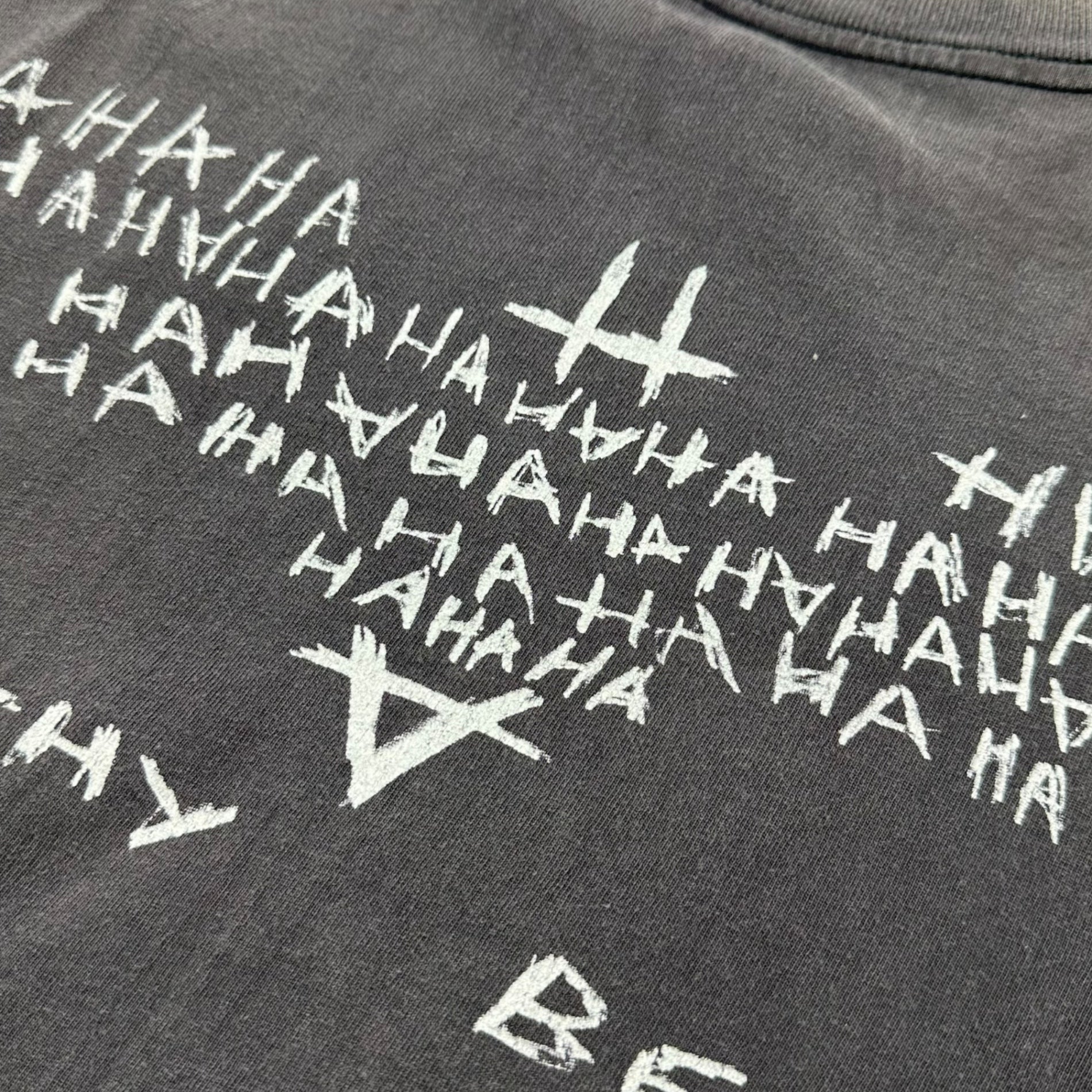 SAINT MICHAEL(セントマイケル) 25SS × The Dark Knight BTM_SS TEE ジョーカー Tシャツ SM-HR-0000-C54 XL ブラック