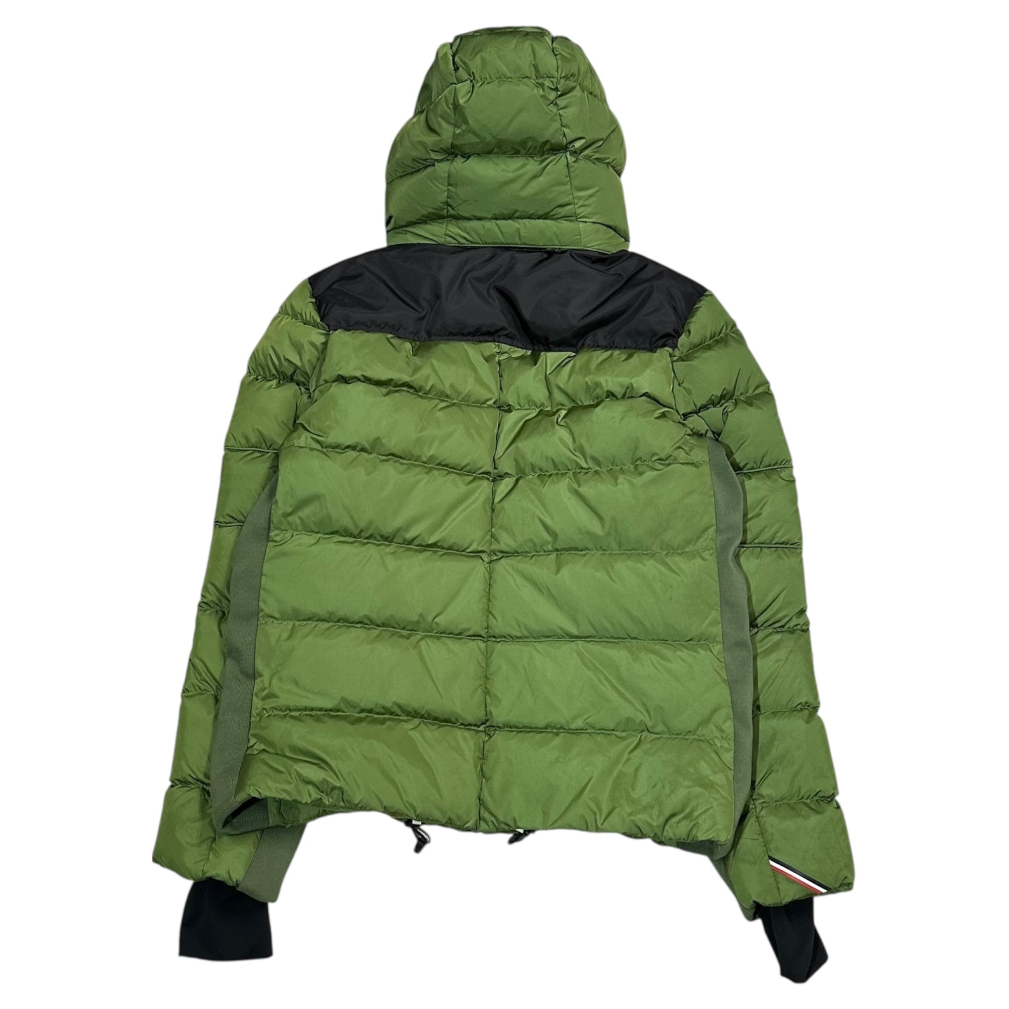 MONCLER GRENOBLE(モンクレール グルノーブル) RIND Old Hooded Down Jacket オールド フーデッド ダウン ジャケット XXL グリーン×ブラック