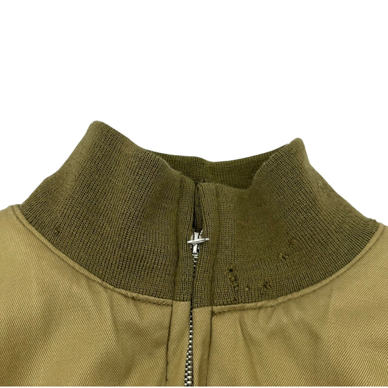 THE REAL McCOY'S(ザリアルマッコイズ) Tankers Jacket 初期型 タンカース ジャケット W-669-qm-16393 SMALL カーキ ベル型TALON フライト ミリタリー