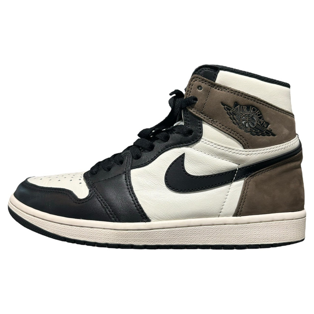 NIKE(ナイキ) Nike Air Jordan 1 High OG "Sail/Dark Mocha/Black" エアジョーダン 1 ハイ 555088-105 27.5cm ブラック×ブラウン モカ ハイカット スニーカー