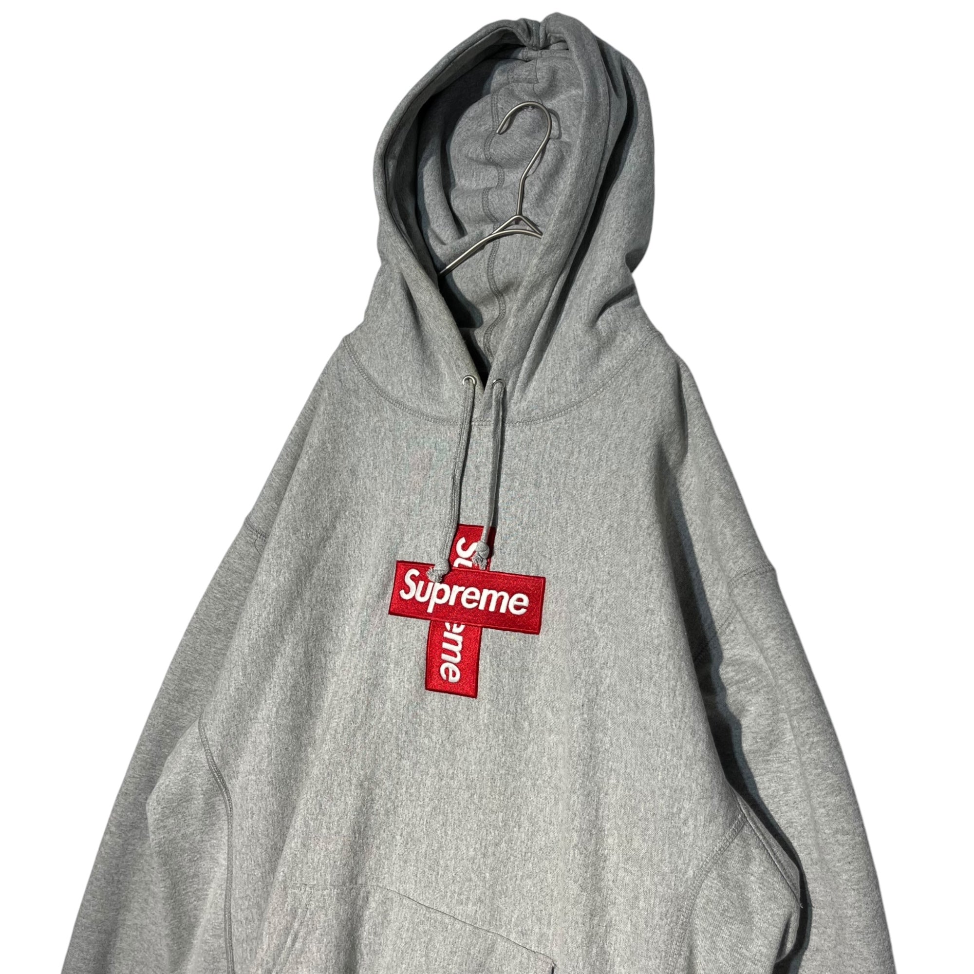 SUPREME(シュプリーム) 20AW Cross box logo hooded sweats クロス ロゴ フーデッド スウェット パ