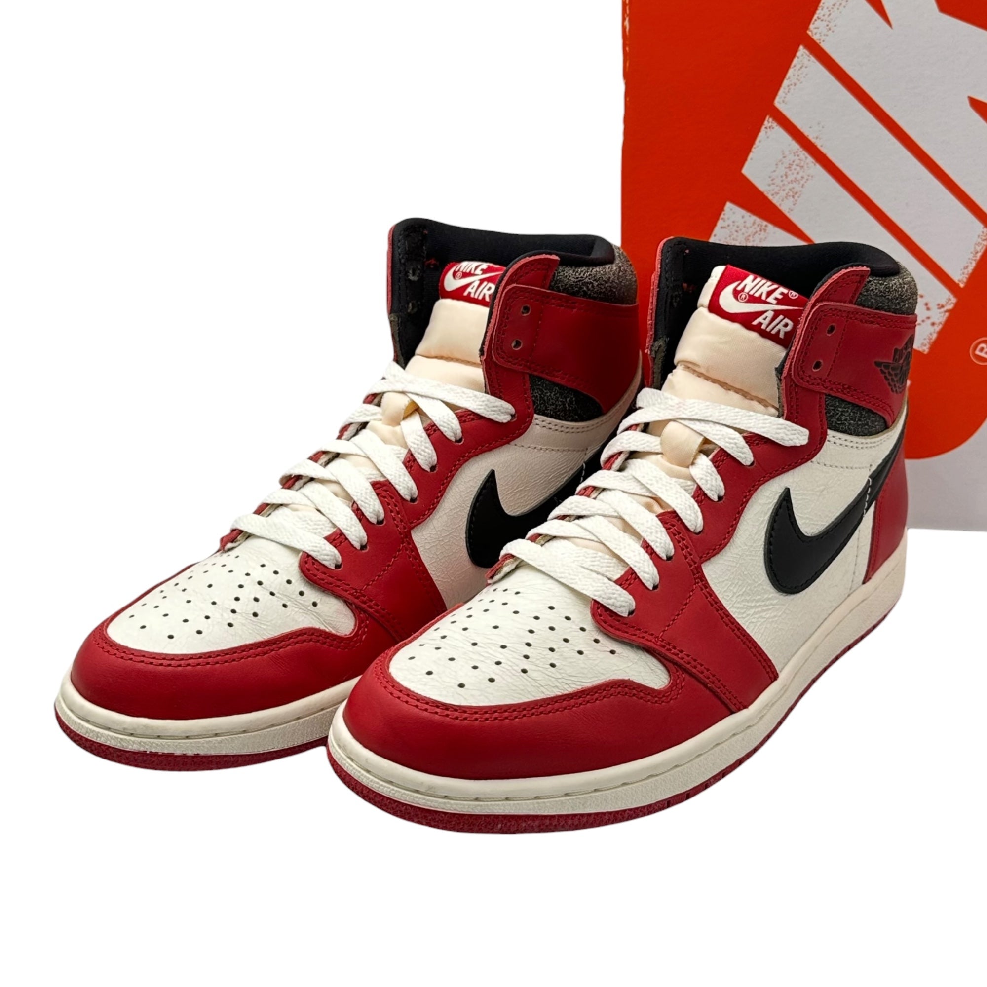NIKE(ナイキ) Air Jordan 1 High OG "Lost & Found/Chicago エアジョーダン1 ハイ OG ロスト&ファウンド シカゴ DZ5485-612 27cm レッド×ホワイト×ブラック ハイカット スニーカー