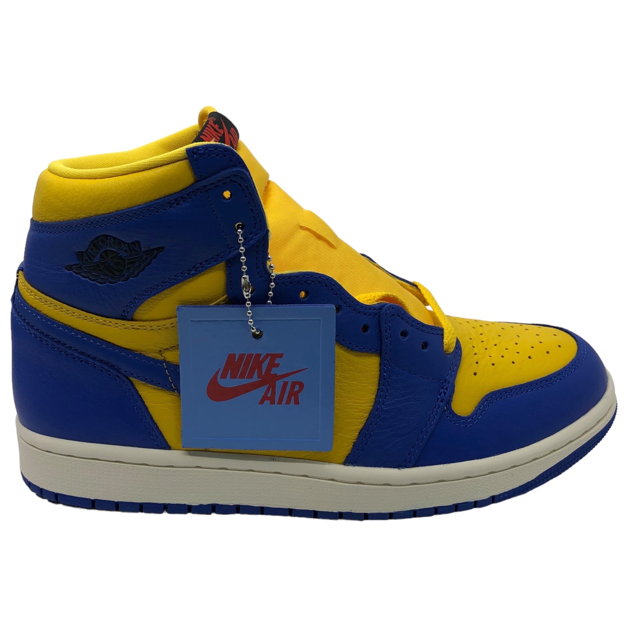 NIKE(ナイキ) WMNS AIR JORDAN 1 RETRO HIGH OG game Royal×Varsity Maize エアジ