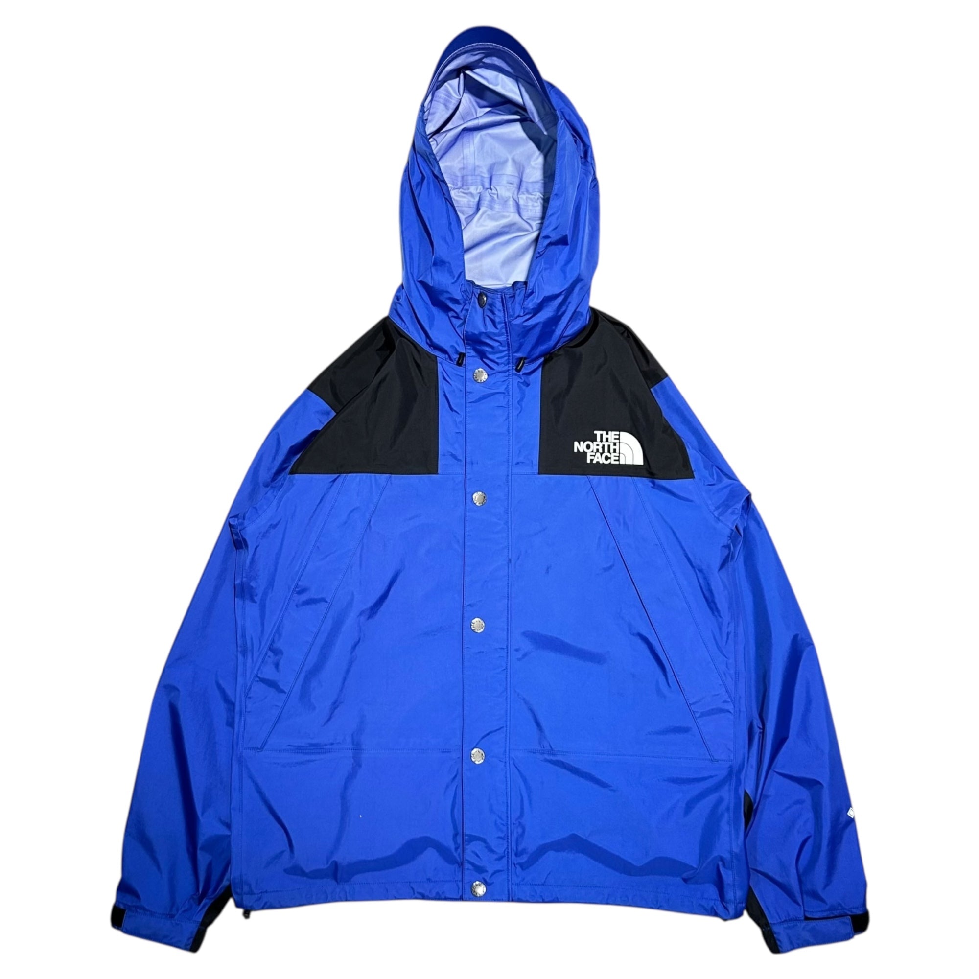 THE NORTH FACE(ノースフェイス) GORE-TEX Mountain Raintex Jacket ゴアテックス マウンテン レインテックス ジャケット NP12135 L ブルー×ブラック マウンテンパーカー