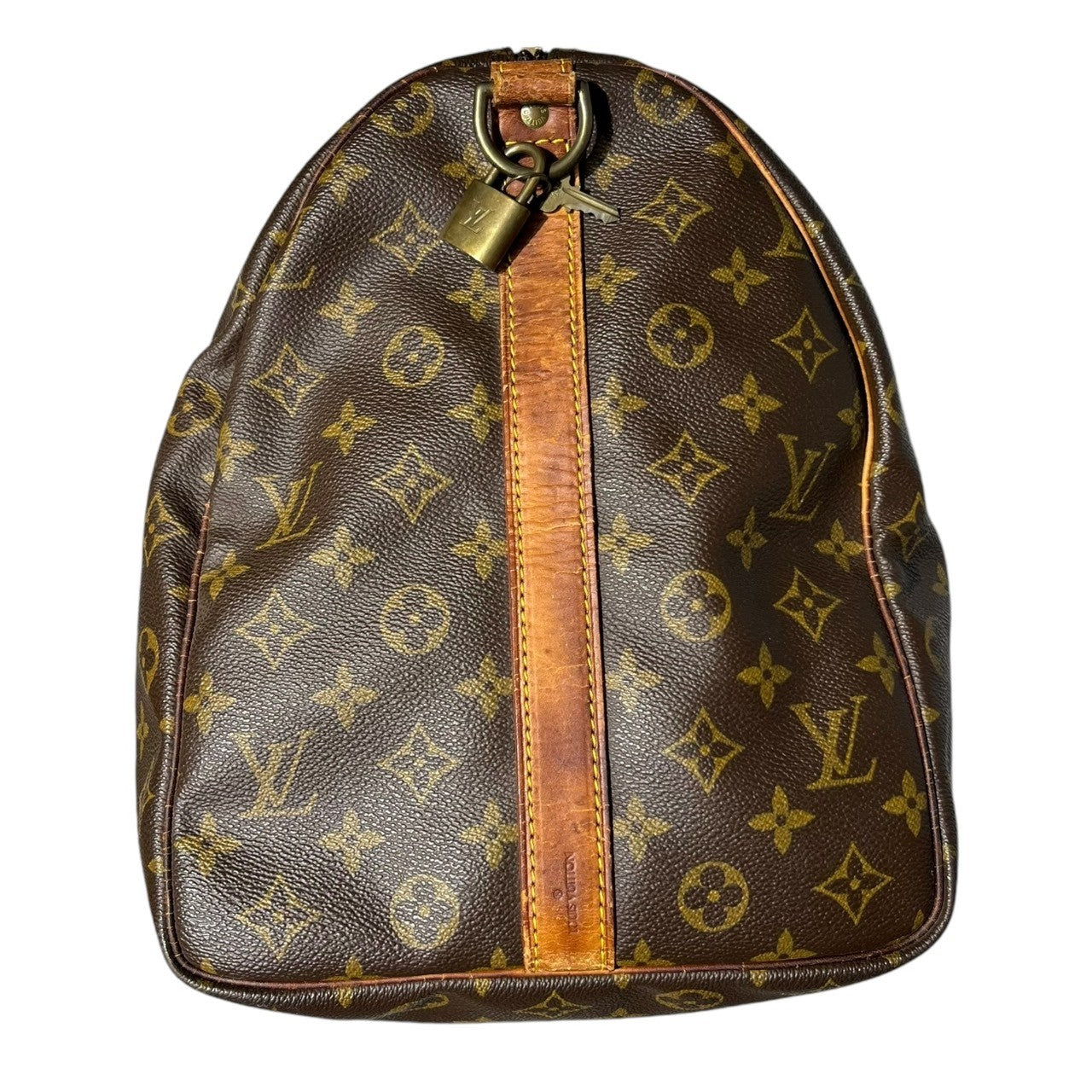 LOUIS VUITTON(ルイヴィトン) Keepall 50 キーポル 50 モノグラム M41426 ブラウン VI0960 ボストンバッグ 旅行鞄 パドロック・鍵付き