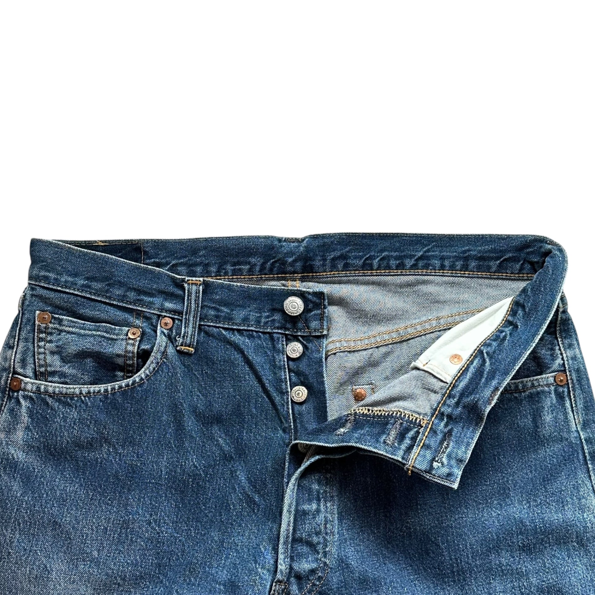 Levi's(リーバイス) 90's 501XX USA made Valencia Factory Straight Denim Pants バレンシア工場 ストレート デニム パンツ 501-0004 Ｗ36 L36 インディゴ ヴィンテージ 90年代