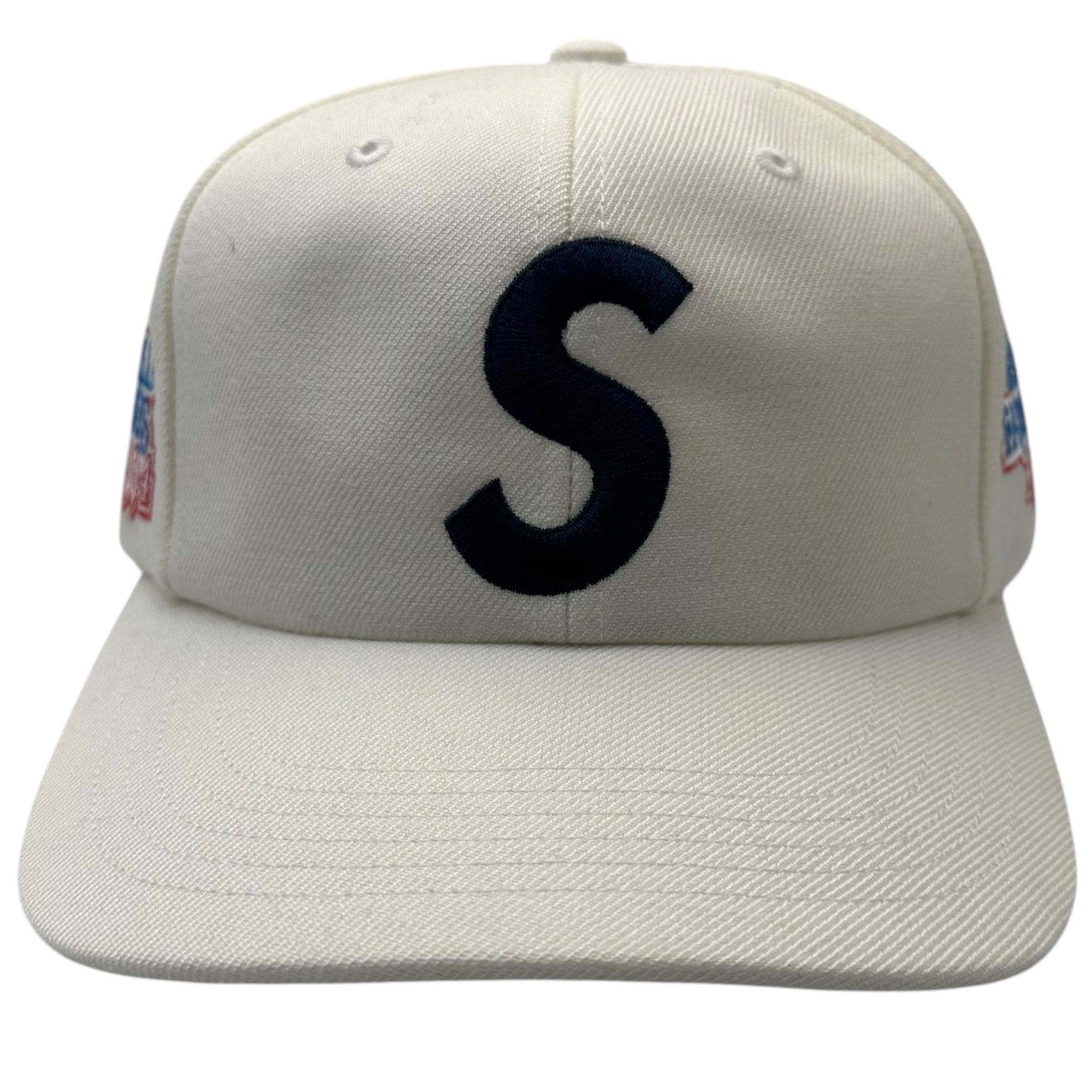 SUPREME(シュプリーム) 2025SS World Famous S Logo 6-Panel Cap ワールド フェイマス エス ロゴ 6 パネル キャップ ホワイト