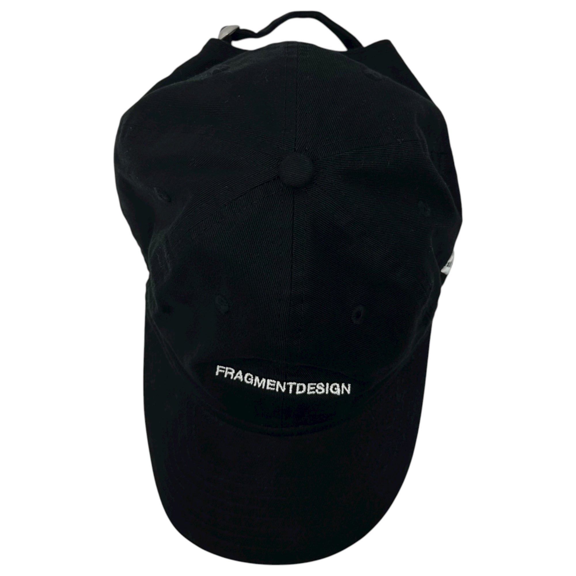 NEW ERA × FRAGMENT DESIGN (ニューエラ × フラグメントデザイン) Fragment Logo 6-Panel Cap フラグメント ロゴ 6パネル キャップ ブラック×ホワイト