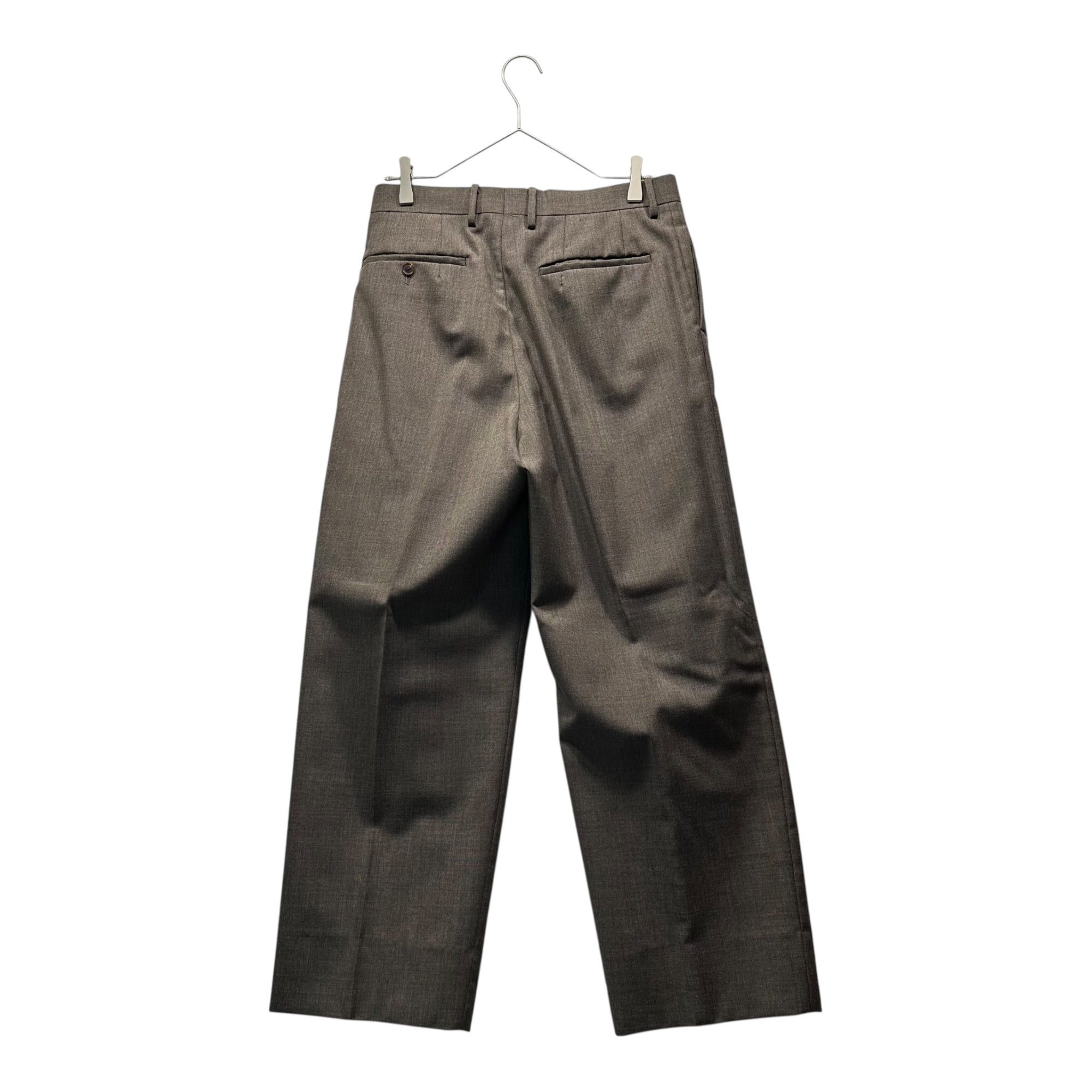 AURALEE(オーラリー) 20AW BLUEFACED WOOL WIDE SLACKS ブルーフェイス