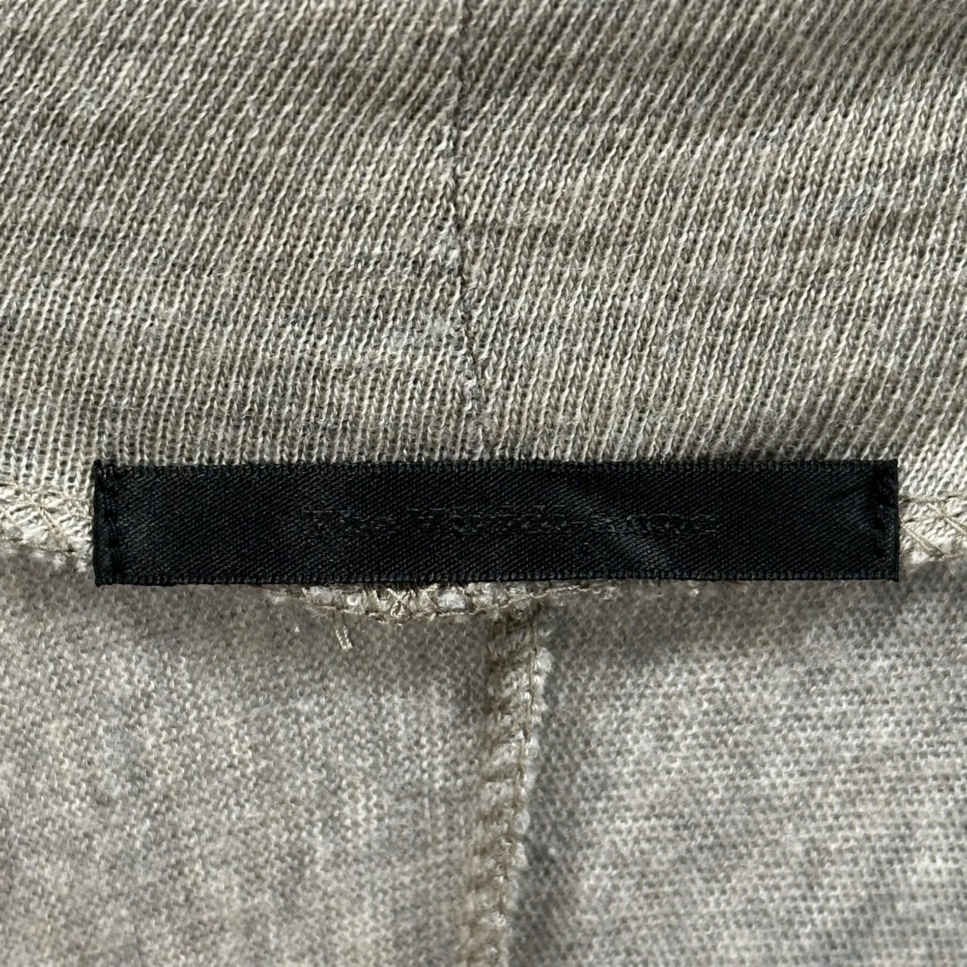 The Viridi-anne(ザヴィリディアン) 2020AW Cotton wool jersey high-neck L/S T-shirt 綿 ウール 天竺 ハイネック 長袖 カットソー - BEIGE VI-3283-01 2 ベージュ