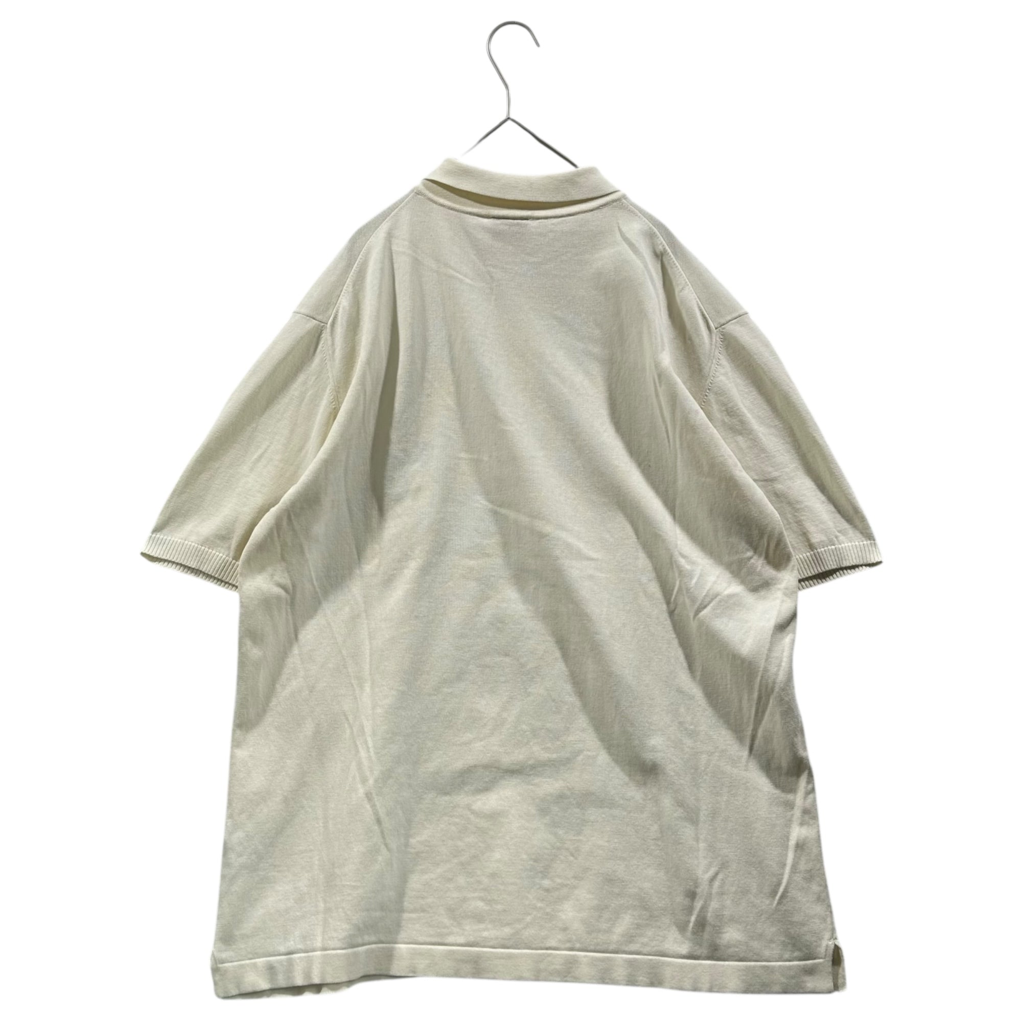 Andersen-Andersen(アンデルセンアンデルセン) POLO SHORT 12GG ポロシャツ L ホワイト