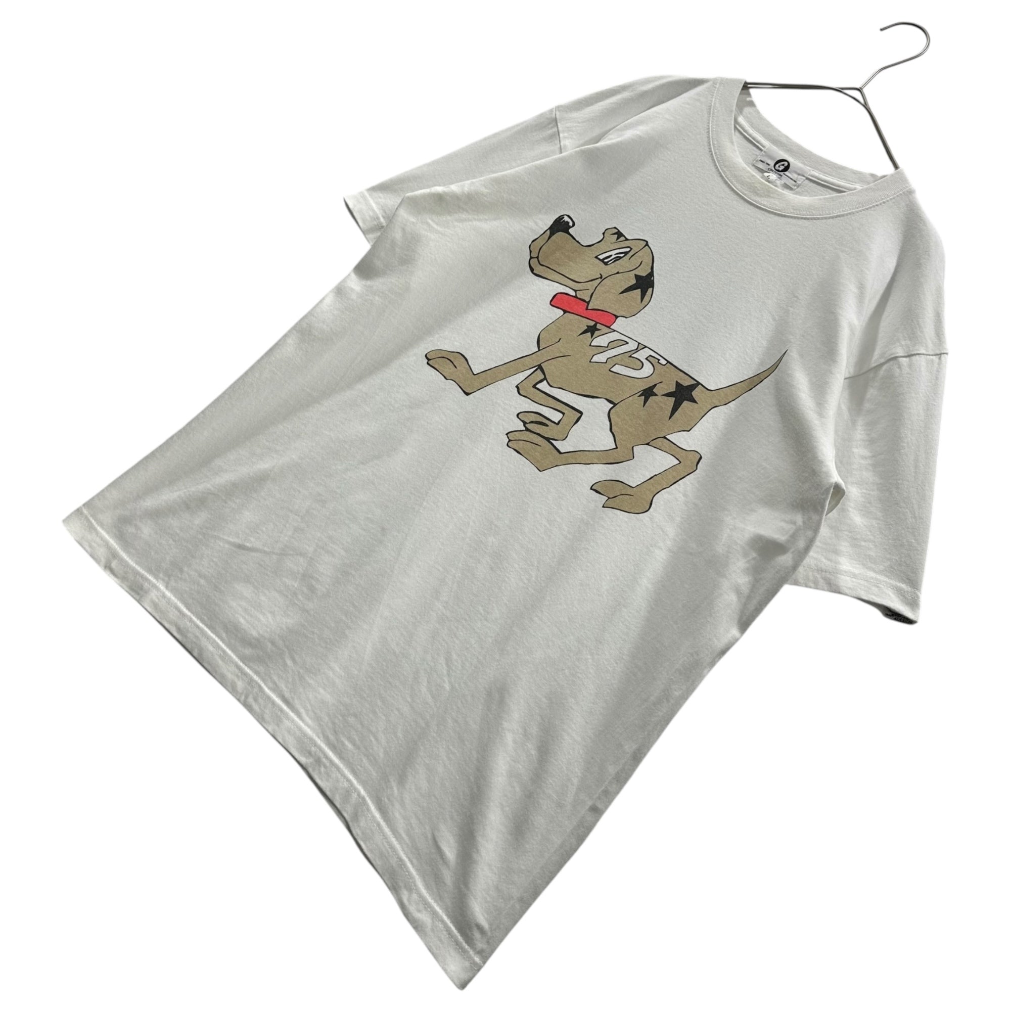 GOODENOUGH(グッドイナフ) 2015's Beagle dog print s/s T-shirt ビーグル犬 プリント 半袖 Tシャツ L ホワイト