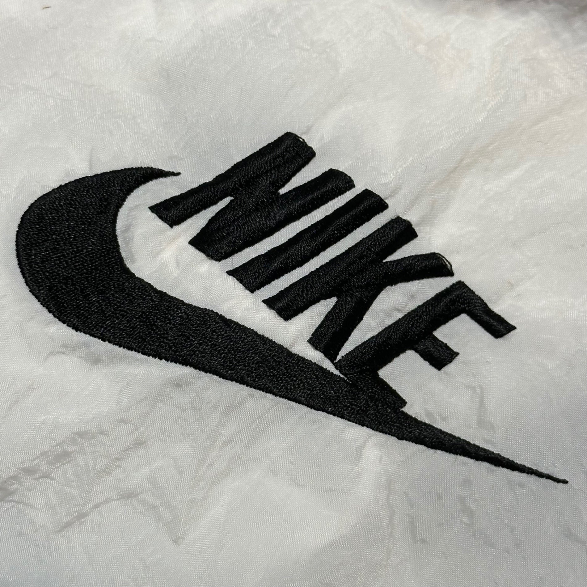 NIKE(ナイキ) 90's Old Zip-Up Blouson 90年代 オールド ジップアップ ブルゾン H4-04-06-GTI L ブラック×ワインレッド×ホワイト